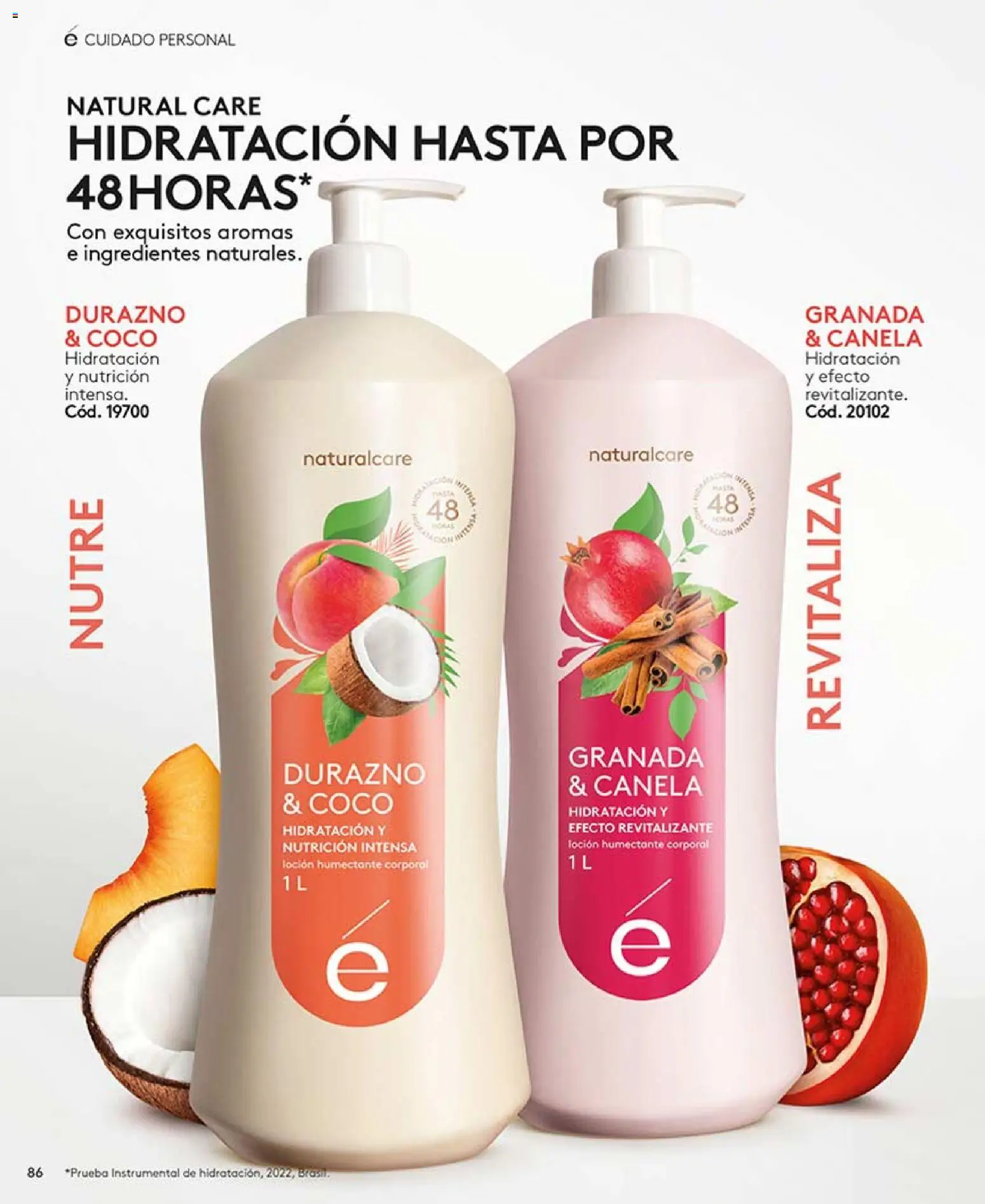 Catálogo Ésika Campaña 6 │ válido desde el 01.04.2026 | Página: 86 | Productos: Loción, Durazno