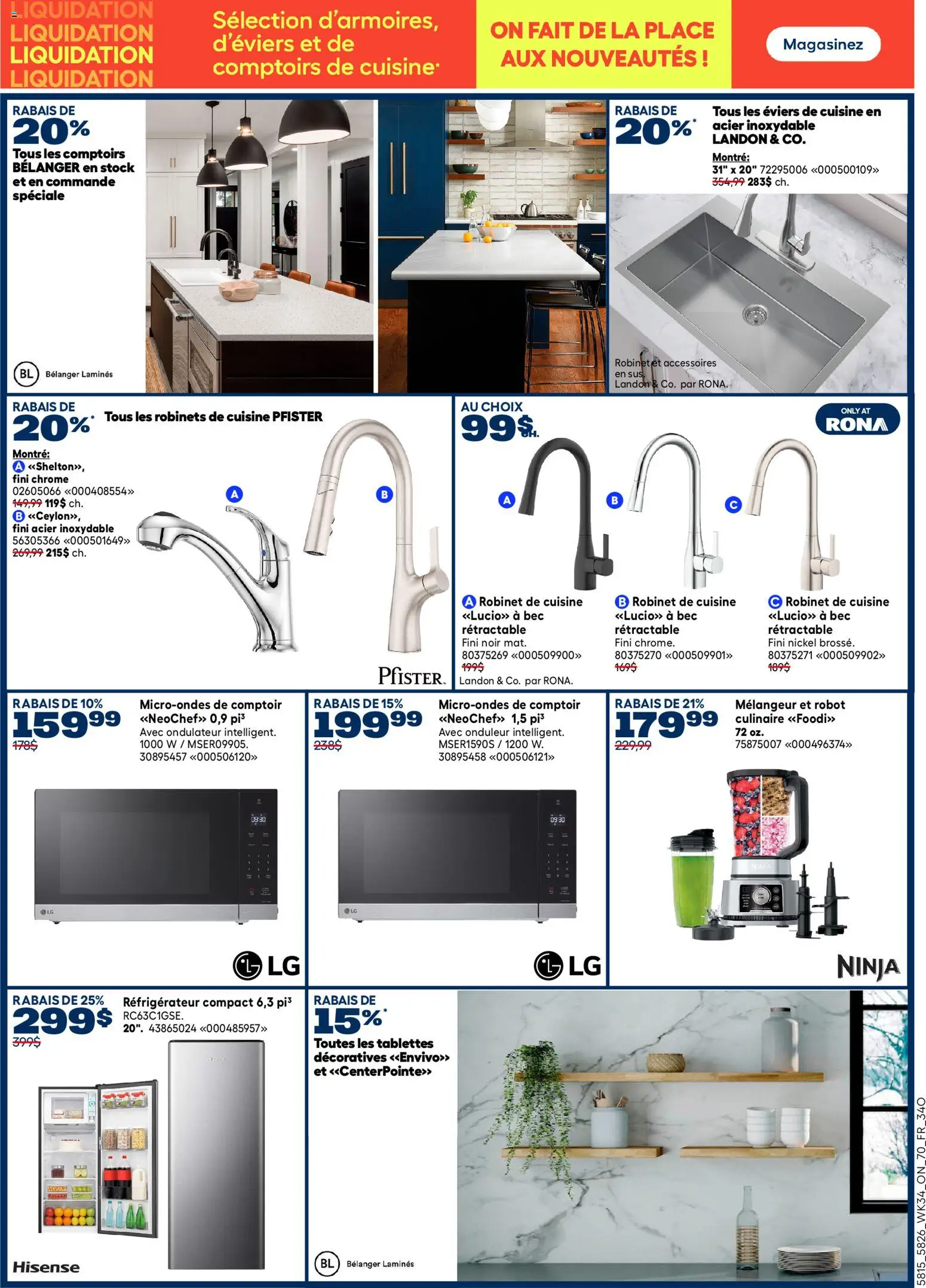 Rona flyer valid from Sep 17, 2026 | Page: 7 | Products: Robot