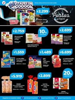 Vista previa Vital - Especial de frescos válido desde el 06/07/2026 | Página: 6 | Productos: Pan, Ravioles