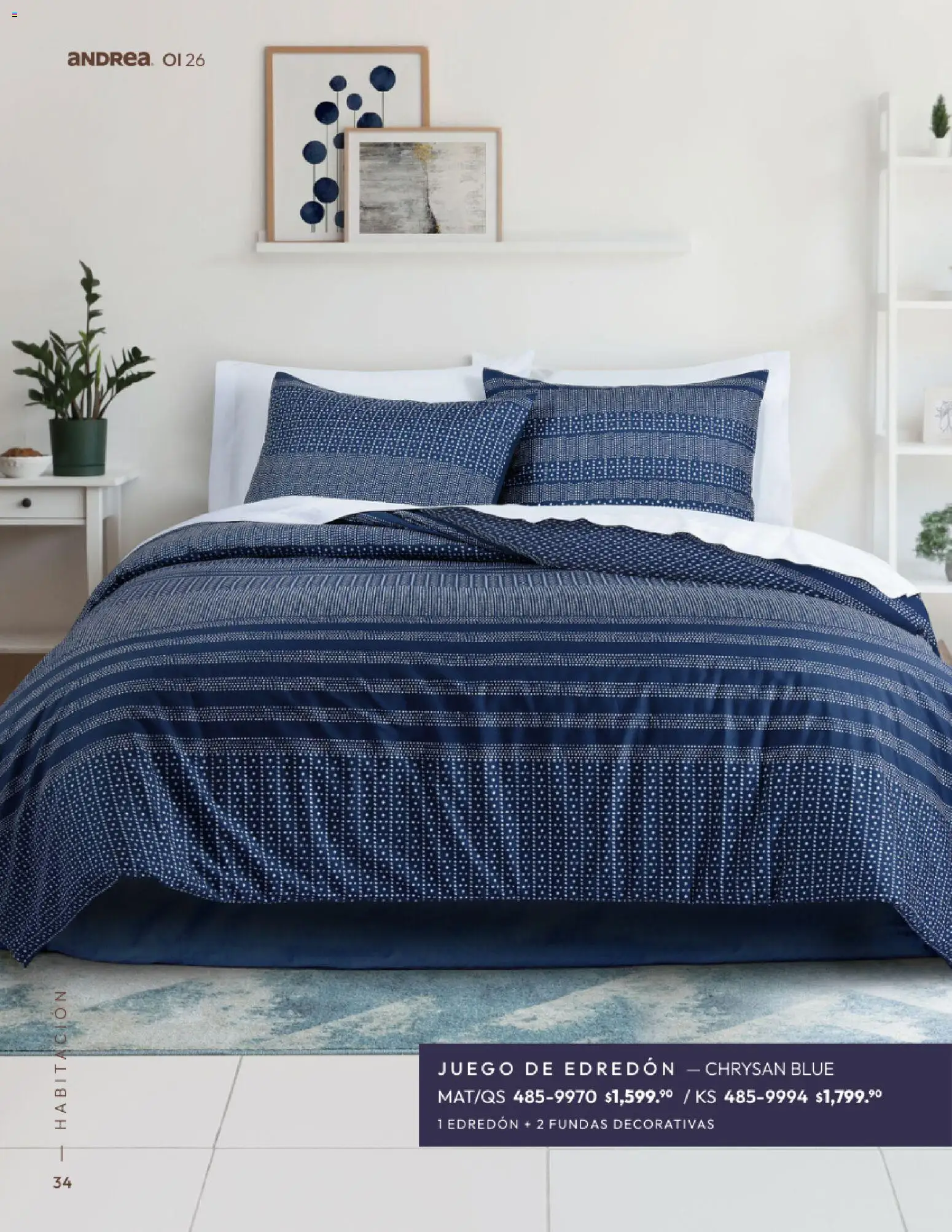 Nuevas ofertas de Andrea válidas en toda la República Mexicana desde el 01/09/2026. ¡Encuentra las mejores ofertas en Andrea catálogo Home! | Página: 34