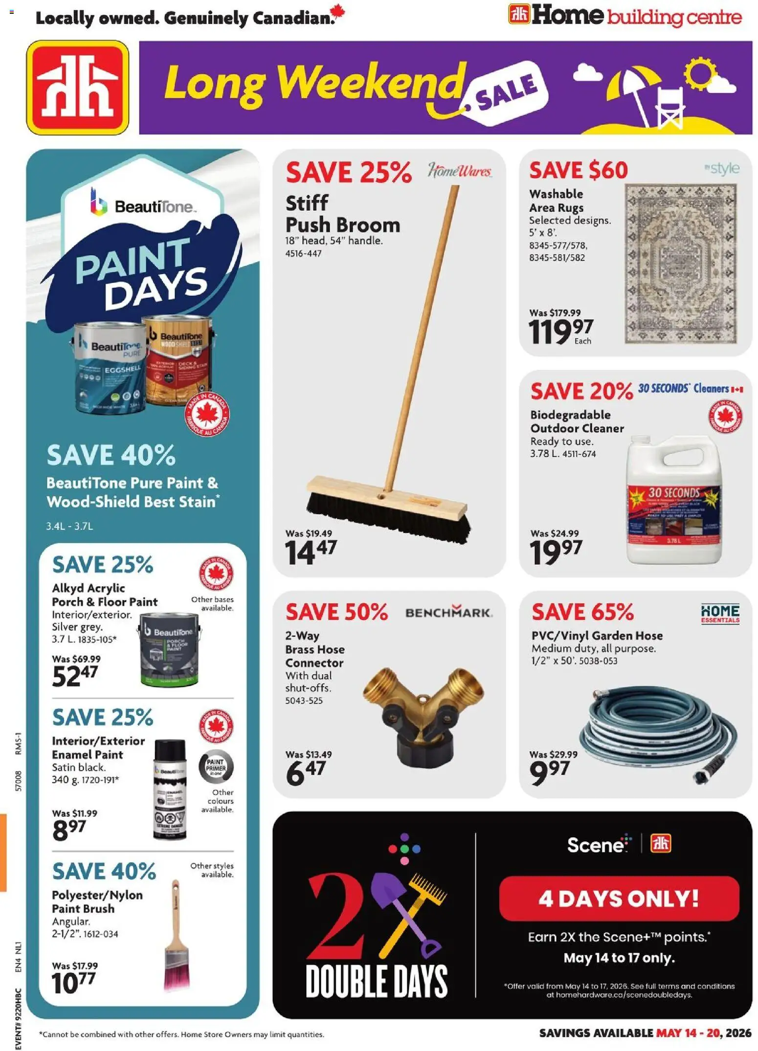 Home Hardware flyer valid from 14.05.2026 | Page: 1
