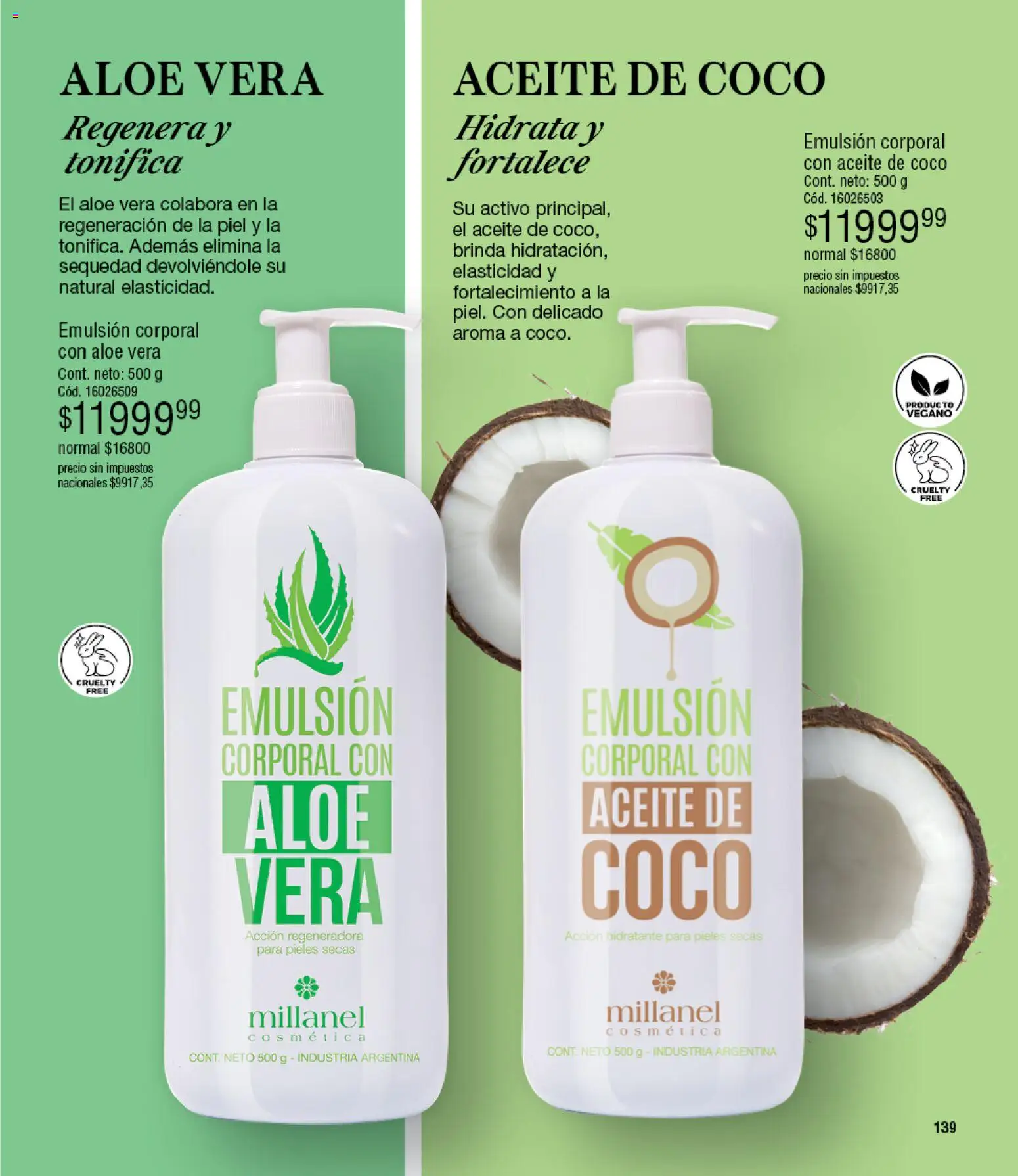 Millanel - Catálogo │ válido desde el 25.05.2026 | Página: 163 | Productos: Aceite, Emulsión