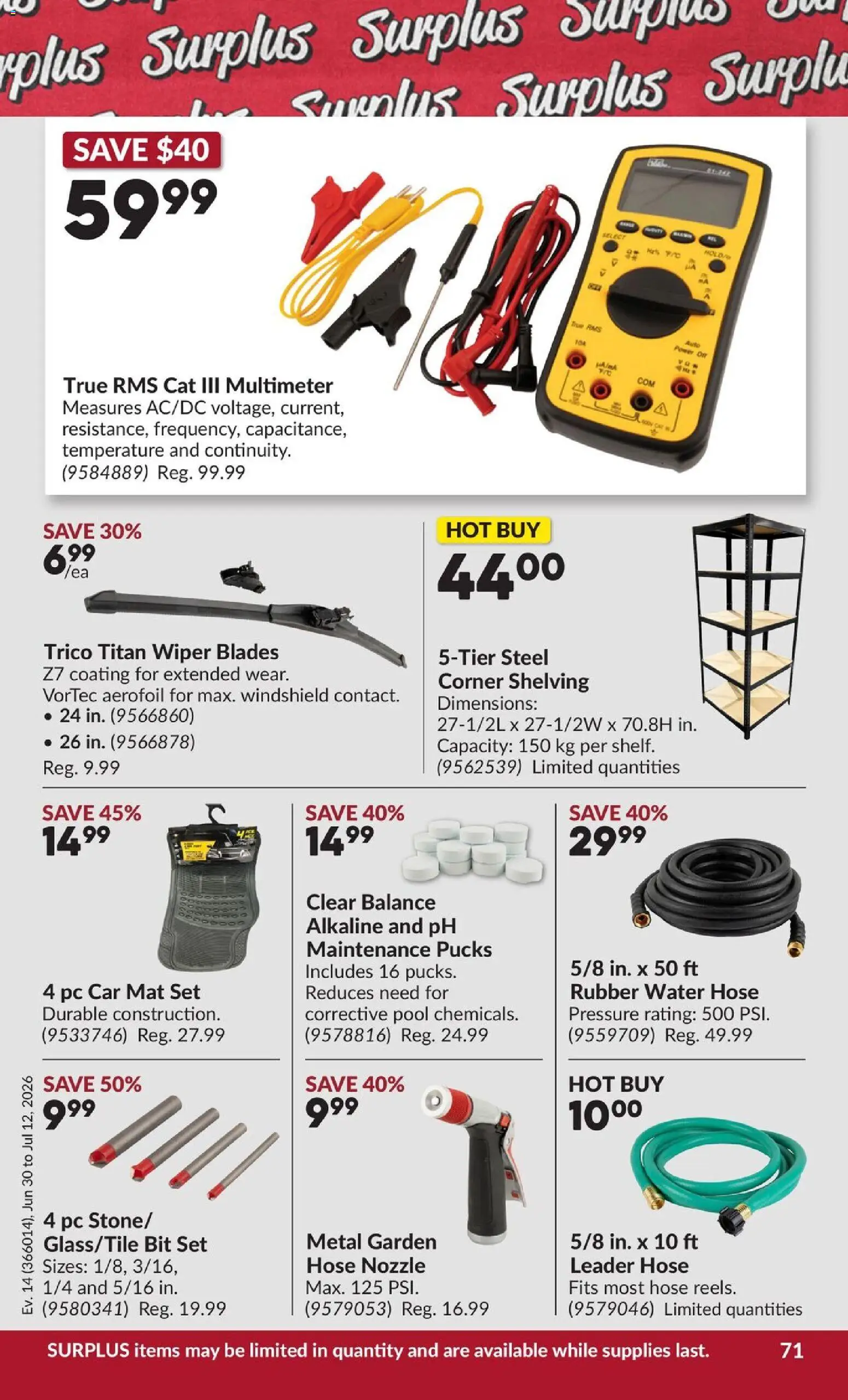 Princess Auto flyer valid from Jun 30, 2026 | Page: 76 | Products: PC