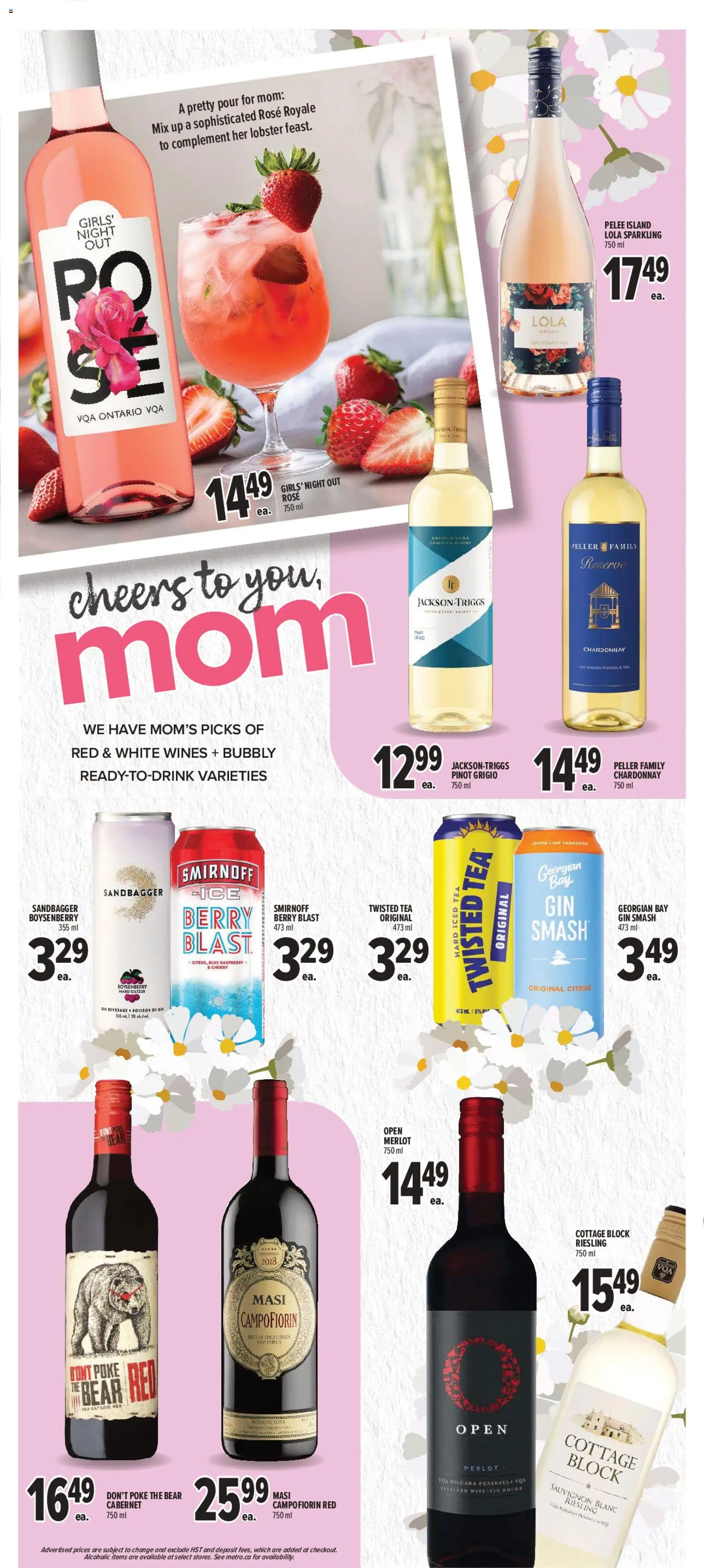 Metro flyer valid from 07.05.2026 | Page: 14 | Products: Tea, Gin, Wine
