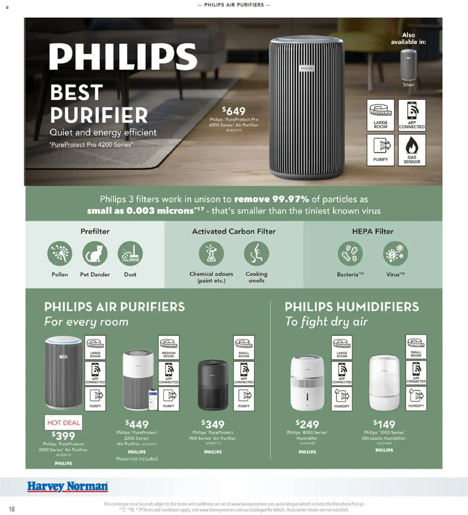 Harvey Norman catalogue - valid from 01/10/2026 | Page: 18 | Products: Accessories, Phone, Activated carbon, HEPA filter