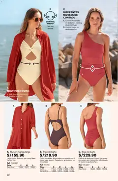 Vista previa de folleto Leonisa catálogo - Campaña 12 de la Leonisa válido desde 04/08/2026 | Página: 92 | Productos: Baño, Traje de baño, Traje