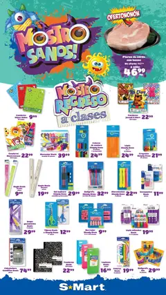 Vista previa de S-Mart folleto Ofertas de feria Reynosa, nuevo folleto de la tienda, válido en México a partir del 21/08/2026