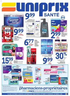 Preview of Uniprix - Uniprix Sante from shop Uniprix valid from Sep 3, 2026