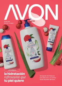 Vista previa de AVON campaña 11 2026, nuevo folleto de la tienda, válido en México a partir del 10/07/2026