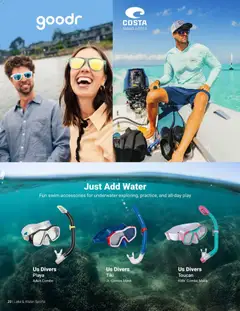 Preview of Dunham's Sports weekly ads valid from 21.05.2026 | Page: 19 | Products: Mask, Water
