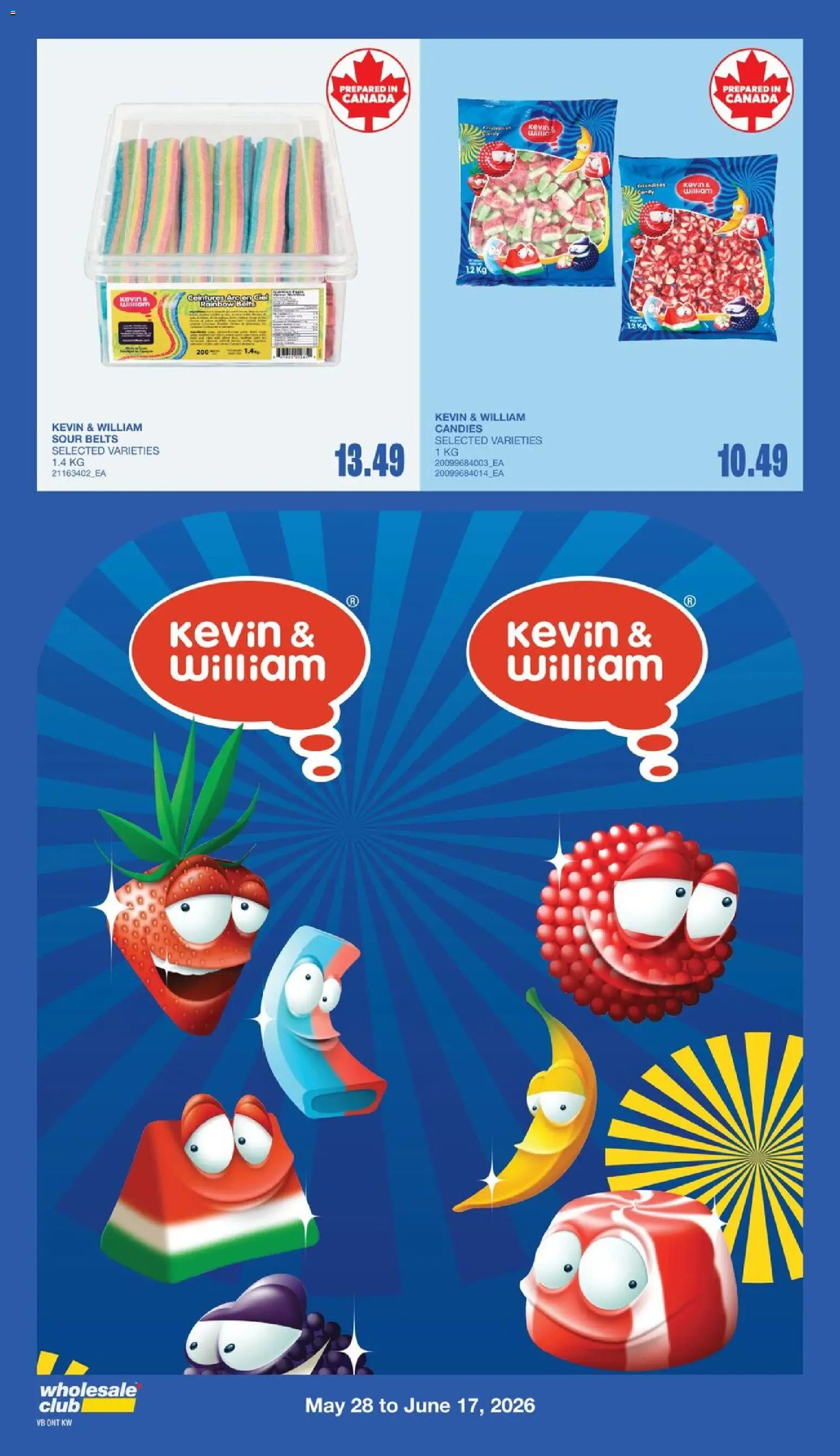 Wholesale Club flyer valid from 14.05.2026 | Page: 54 | Products: Candies