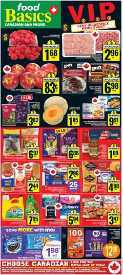 Preview of Food Basics weekly flyer / circulaire from shop Food Basics valid from Oct 15, 2026