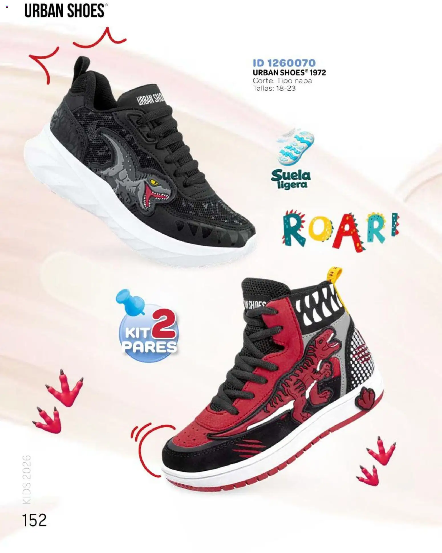 Nuevas ofertas de Price Shoes válidas en toda la República Mexicana desde el 25.04.2026. ¡Encuentra las mejores ofertas en Price Shoes catálogo Kids todo en uno! | Página: 152