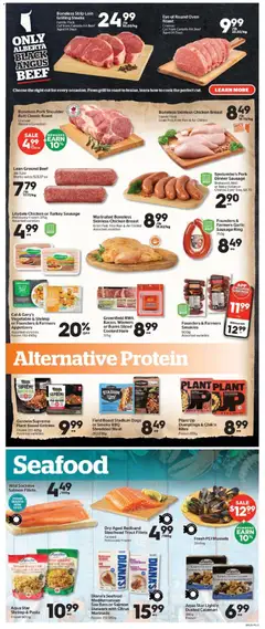 Preview of Calgary Co-op weekly flyer / circulaire from shop Calgary Co-op valid from Jul 2, 2026 | Page: 5 | Products: Beef, Turkey, Oven, Ham