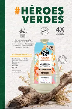 Vista previa de Yves Rocher campaña 9 2026, nuevo folleto de la tienda, válido en México a partir del 23/06/2026 | Página: 45 | Productos: Avena, Gel de ducha