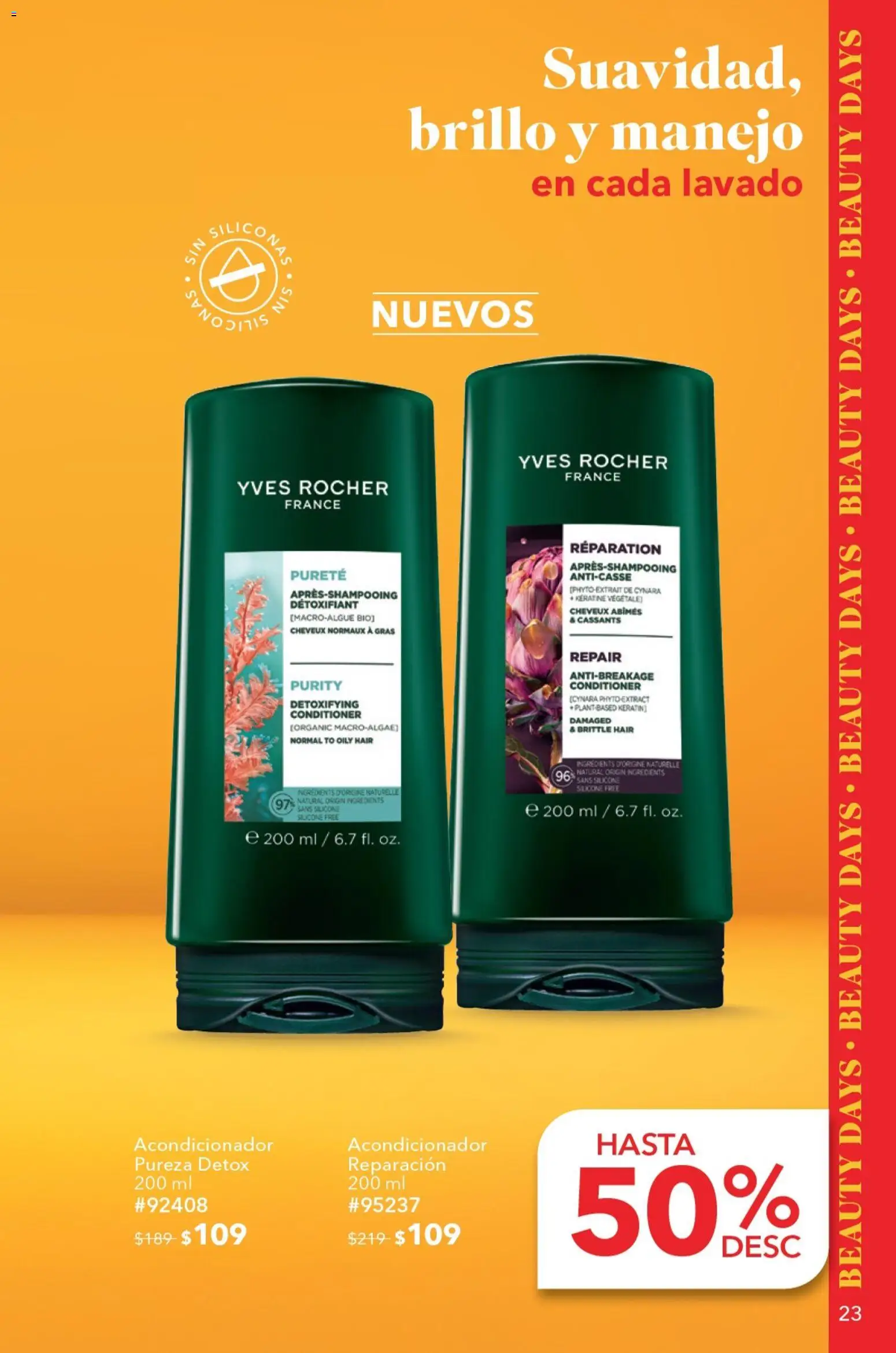 Nuevas ofertas de Yves Rocher válidas en toda la República Mexicana desde el 23.06.2026. ¡Encuentra las mejores ofertas en Yves Rocher campaña 9 2026! | Página: 25