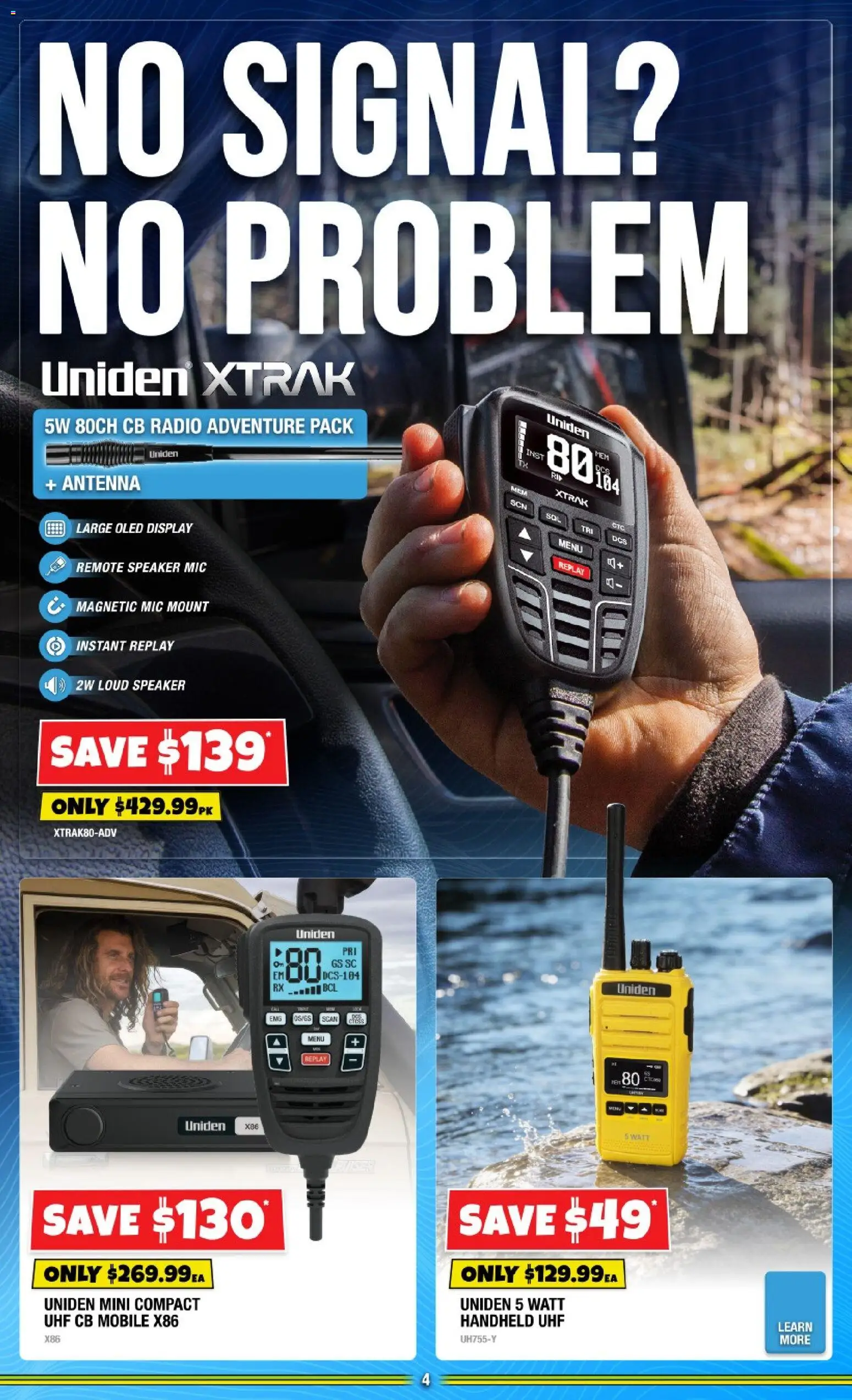 Autobarn catalogue - valid from 15/07/2026 | Page: 4 | Products: Antenna, Radio, Speaker, Mobile