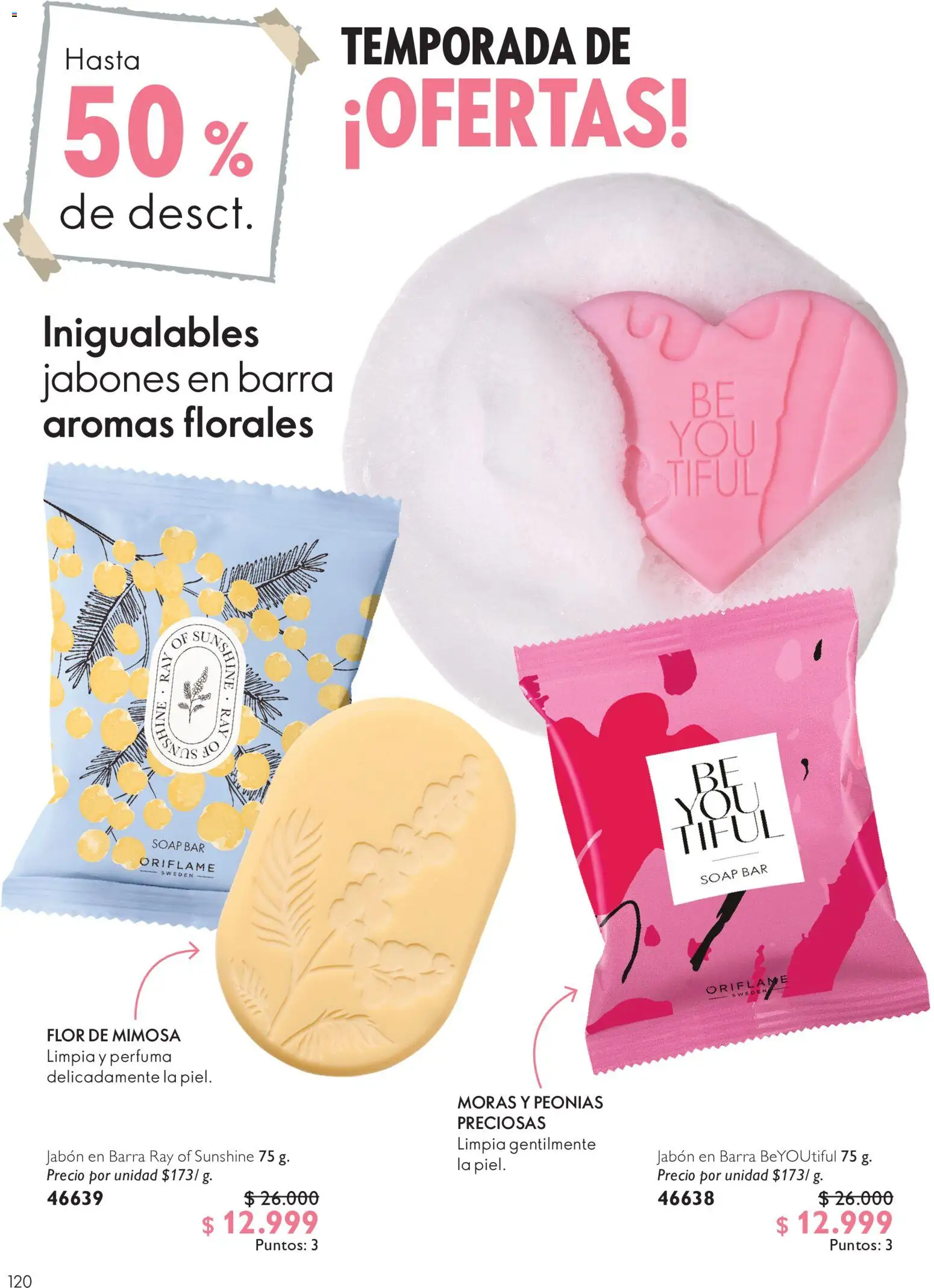 Oriflame revista - valida desde el 11/07/2026 | Página: 120 | Productos: Jabón