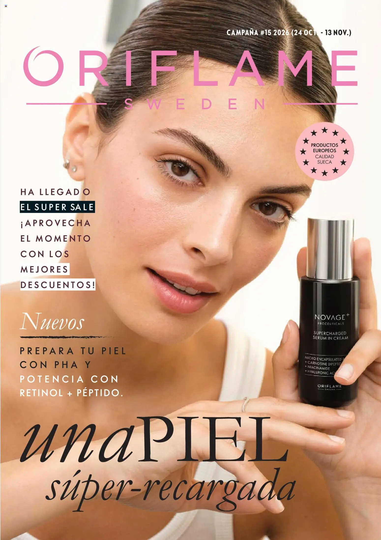 Folleto Oriflame - Página 1 - Ofertas válidas hasta el 30 de octubre de 2026