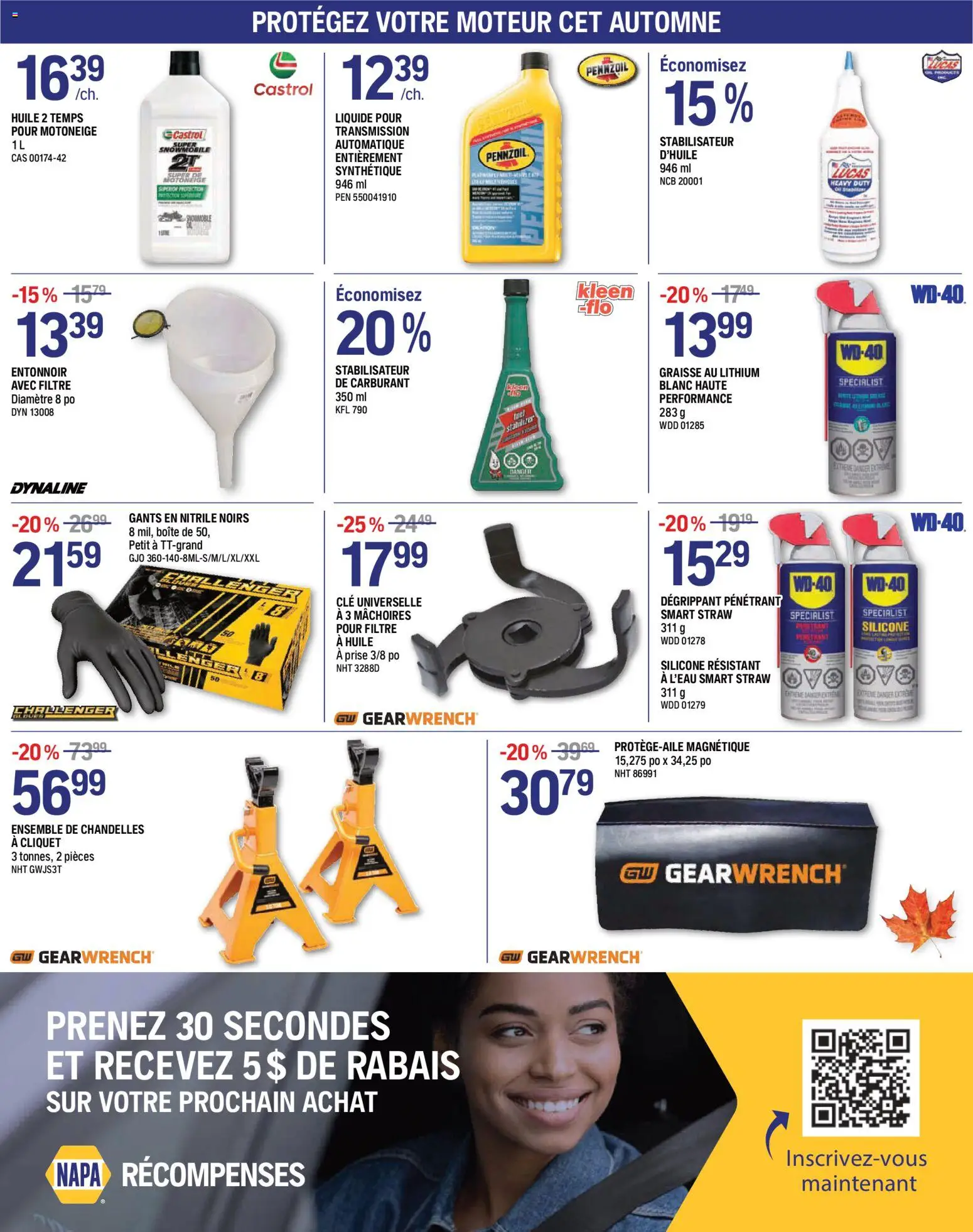 NAPA Auto Parts flyer valid from Oct 1, 2026 | Page: 4