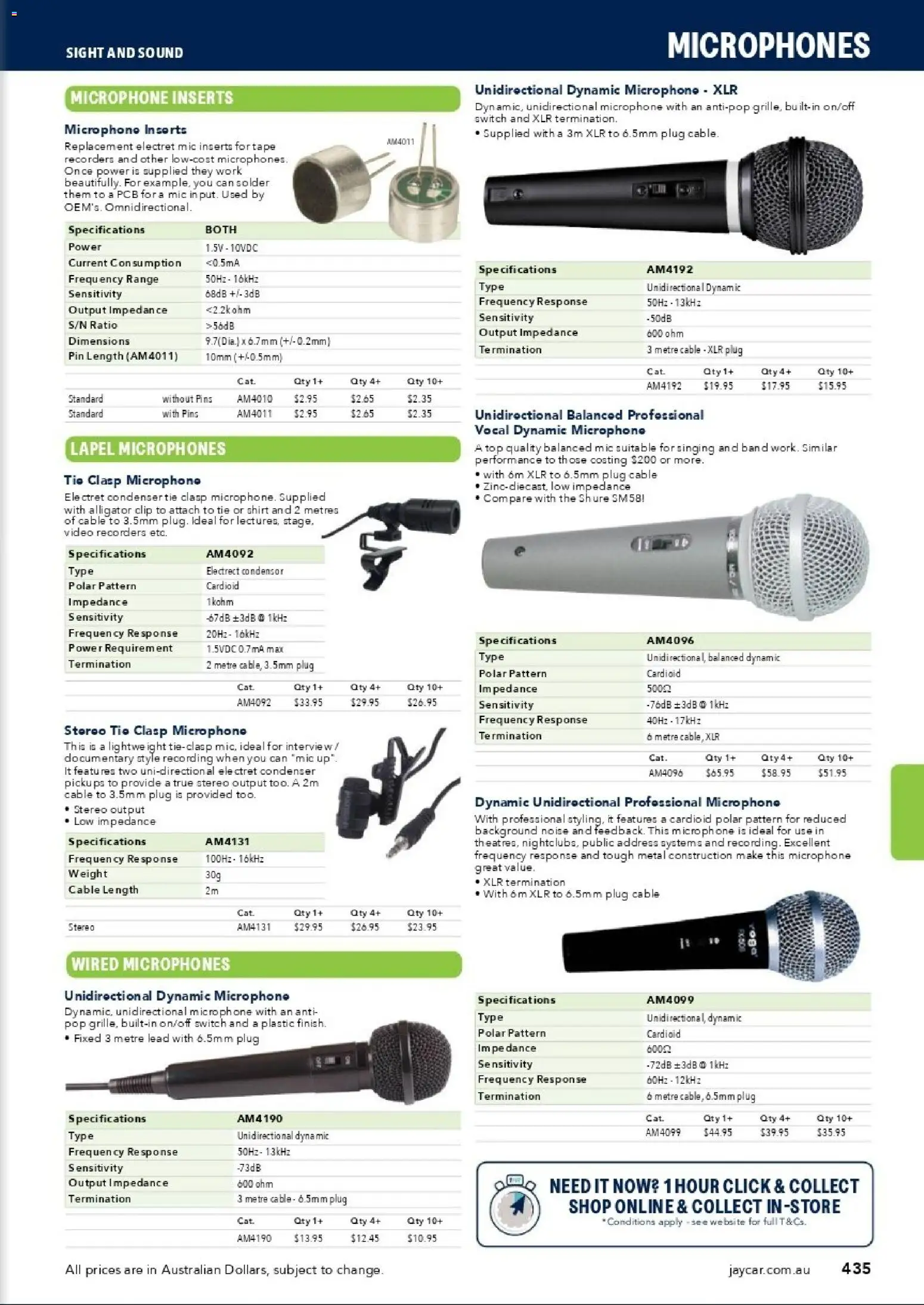 Jaycar catalogue - valid from 31/08/2026 | Page: 433 | Products: Tie, Cable, Stereo, Video