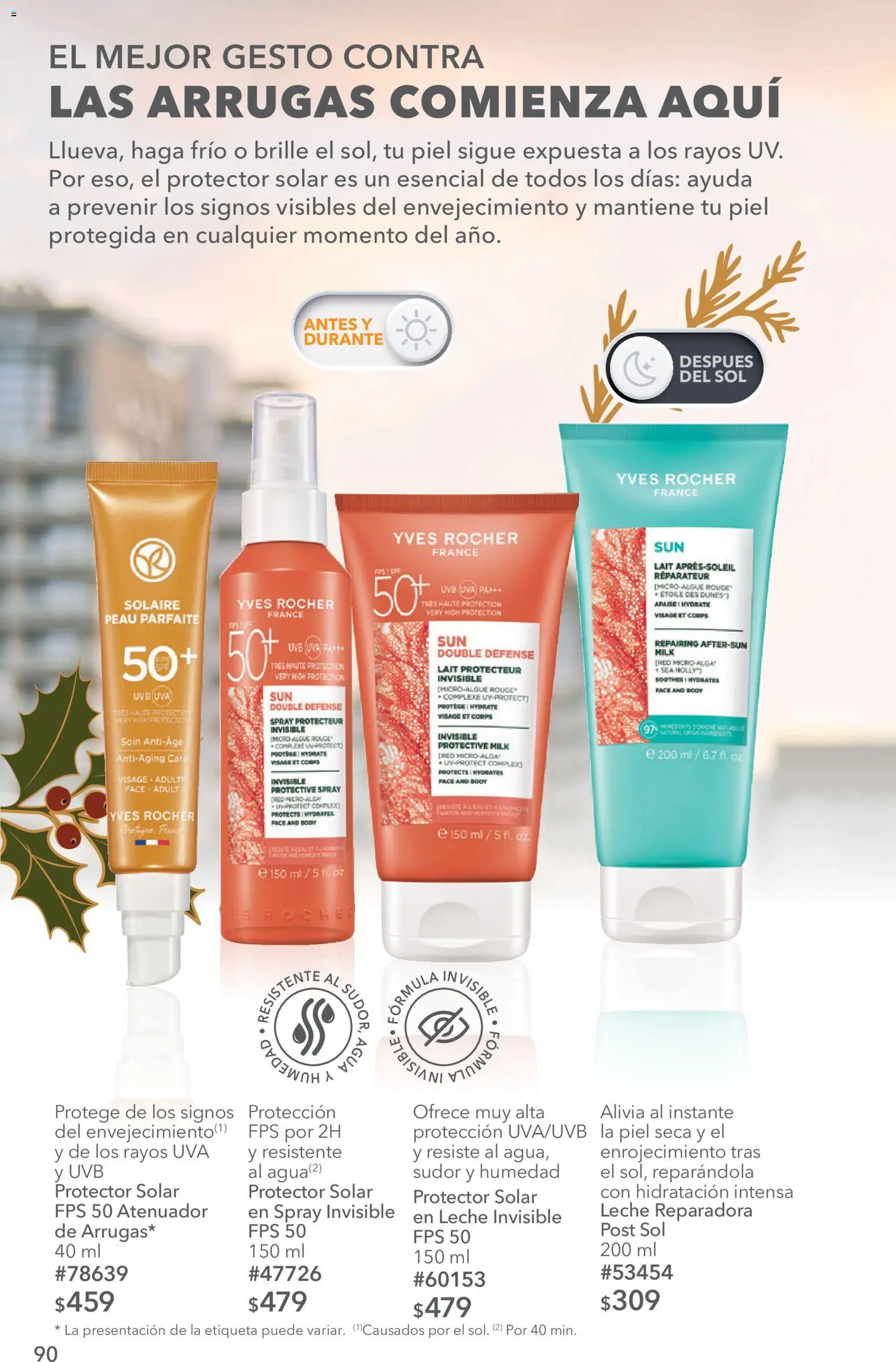 Nuevas ofertas de Yves Rocher válidas en toda la República Mexicana desde el 27/10/2026. ¡Encuentra las mejores ofertas en Yves Rocher campaña 15 2026! | Página: 92