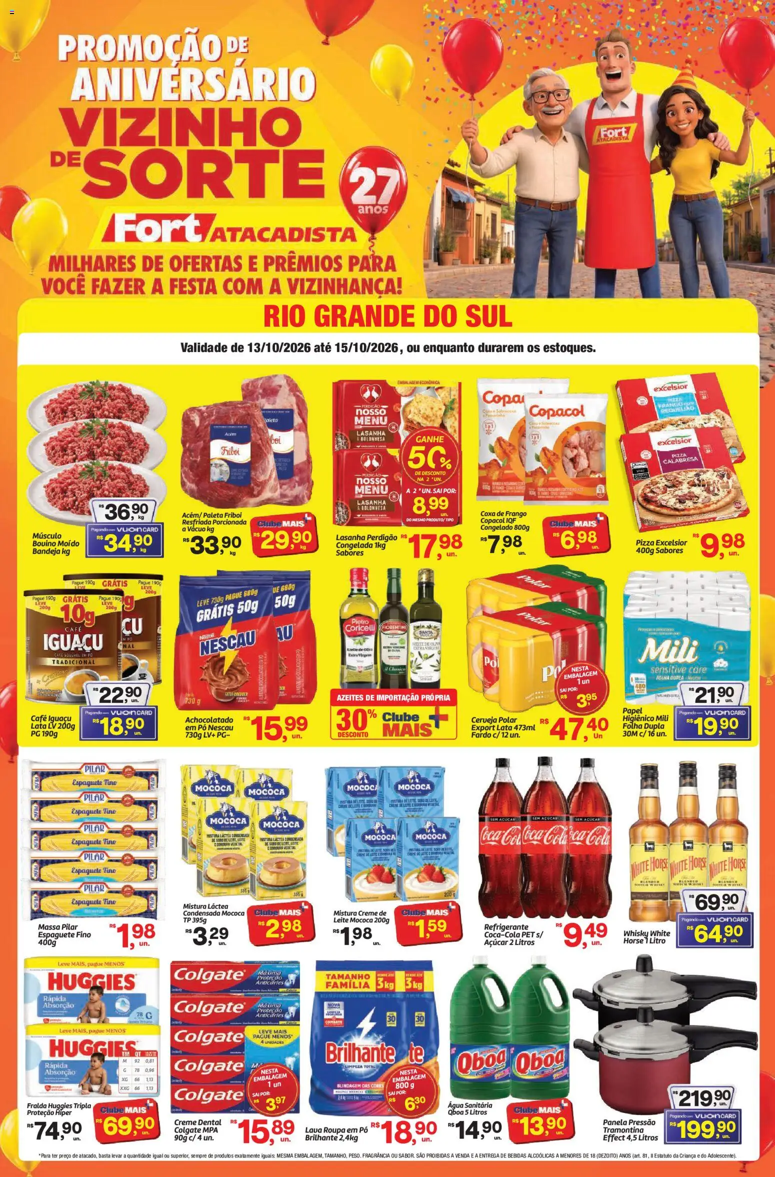 Fort Atacadista Terça-feira 13 Outubro