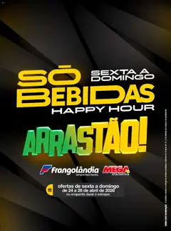 Frangolândia ofertas Bebidas - Pré-Visualização do folheto da loja Frangolândia, válido de 22.05.2026