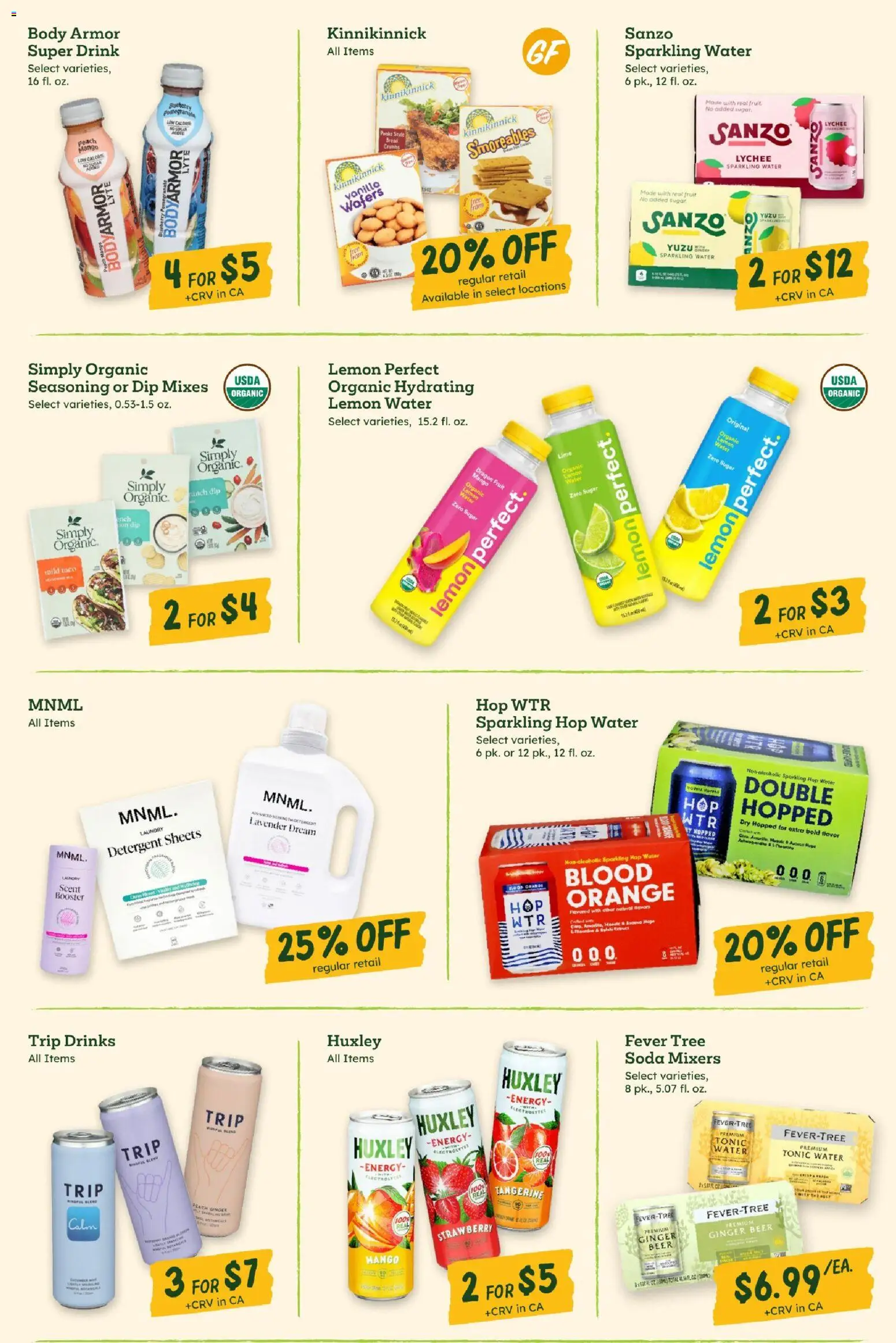 Sprouts Monthly Ad - valid from 06/24/2026 | Page: 10 | Products: Bread, Beer, Detergent, Sugar
