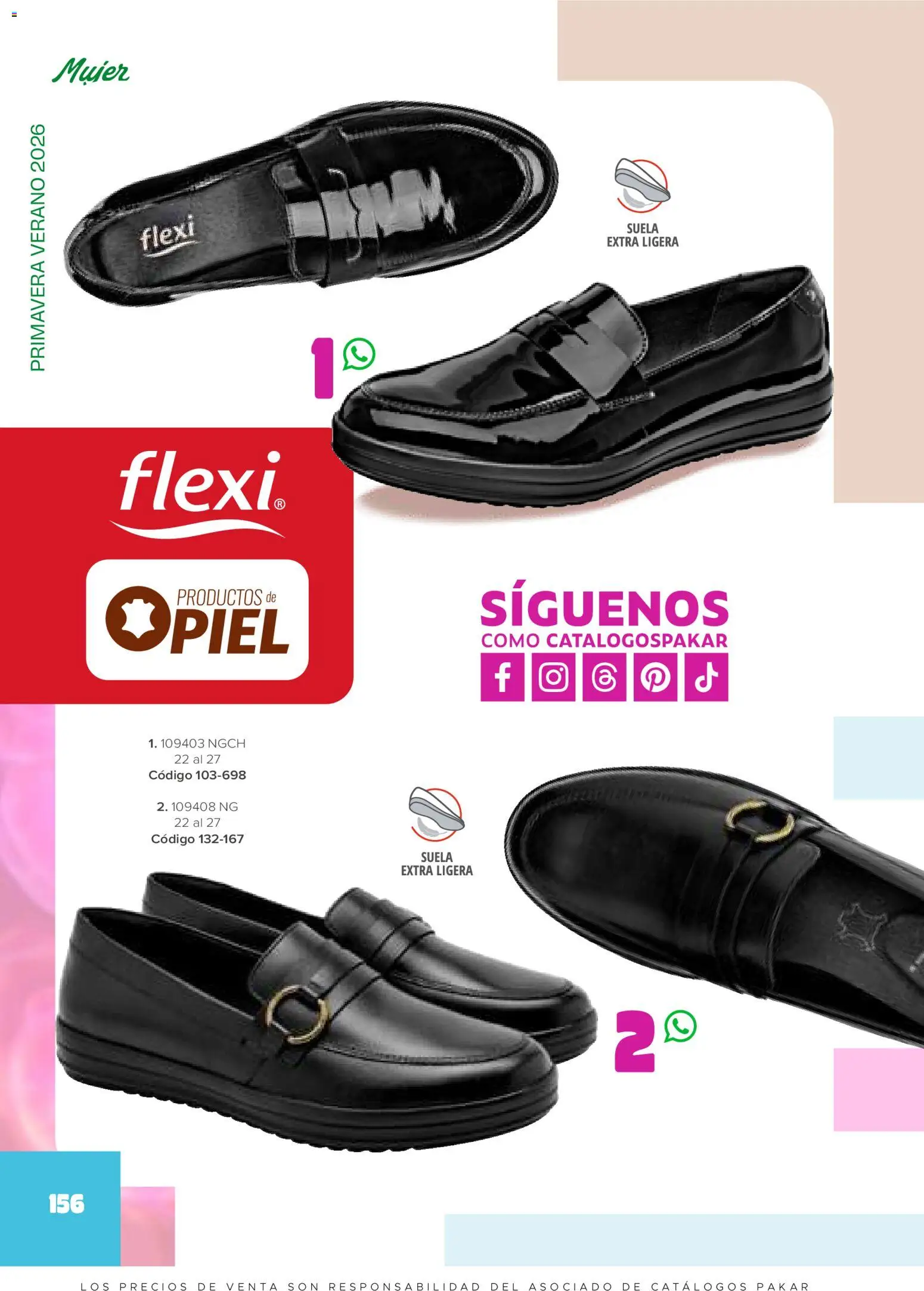 Nuevas ofertas de SC Pakar válidas en toda la República Mexicana desde el 30.01.2026. ¡Encuentra las mejores ofertas en SC Pakar catálogo Mujer! | Página: 156