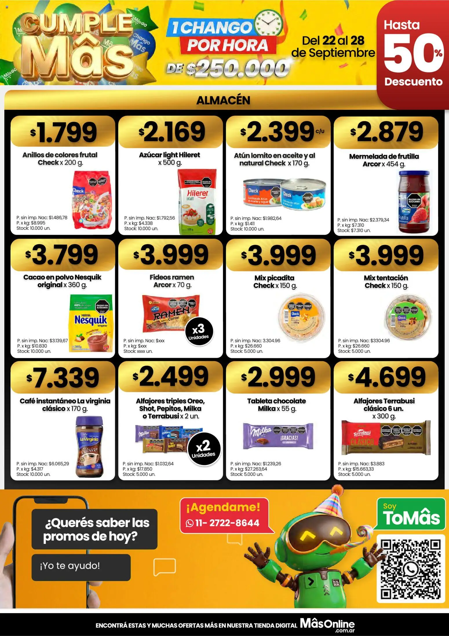 Changomas Ofertas │ válido desde el 22/09/2026 | Página: 3