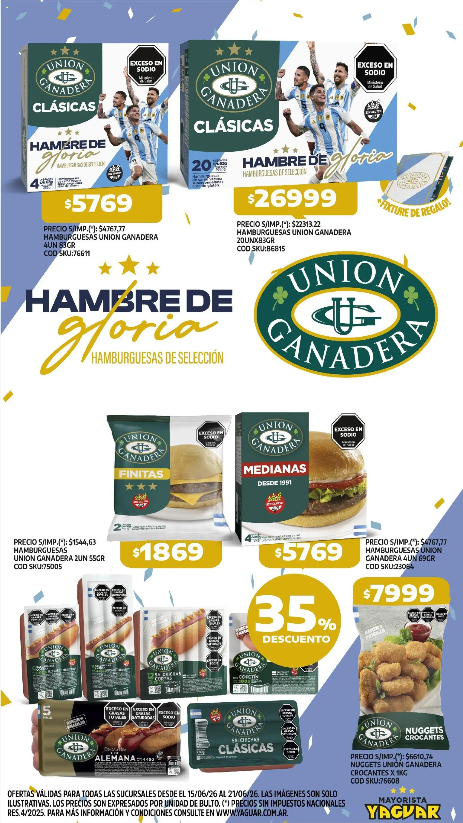 Yaguar - Aliados de tu bolsillo Parque Chacabuco │ válido desde el 15.06.2026 | Página: 2 | Productos: Peso