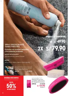 Vista previa de folleto Oriflame catálogo - Campaña 11 de la Oriflame válido desde 01/08/2026 | Página: 28 | Productos: Desodorante, Antitranspirante, Aceite