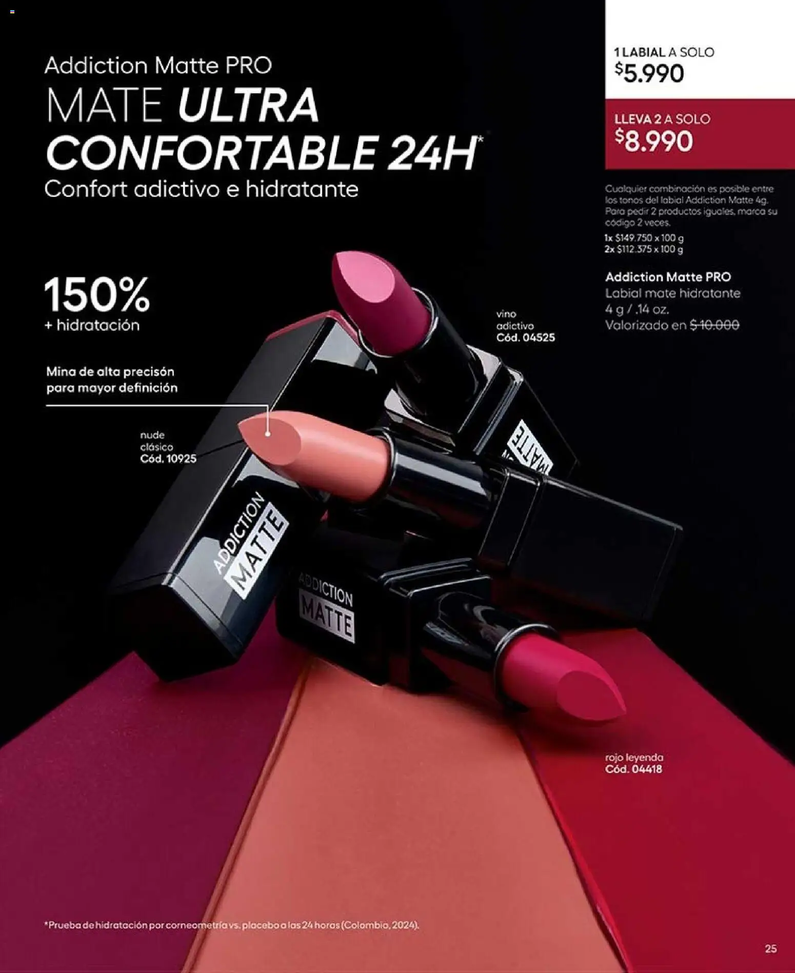 Catálogo Ésika Campaña 15 │ válido desde el 06.09.2026 | Página: 27 | Productos: Mate, Vino, Labial