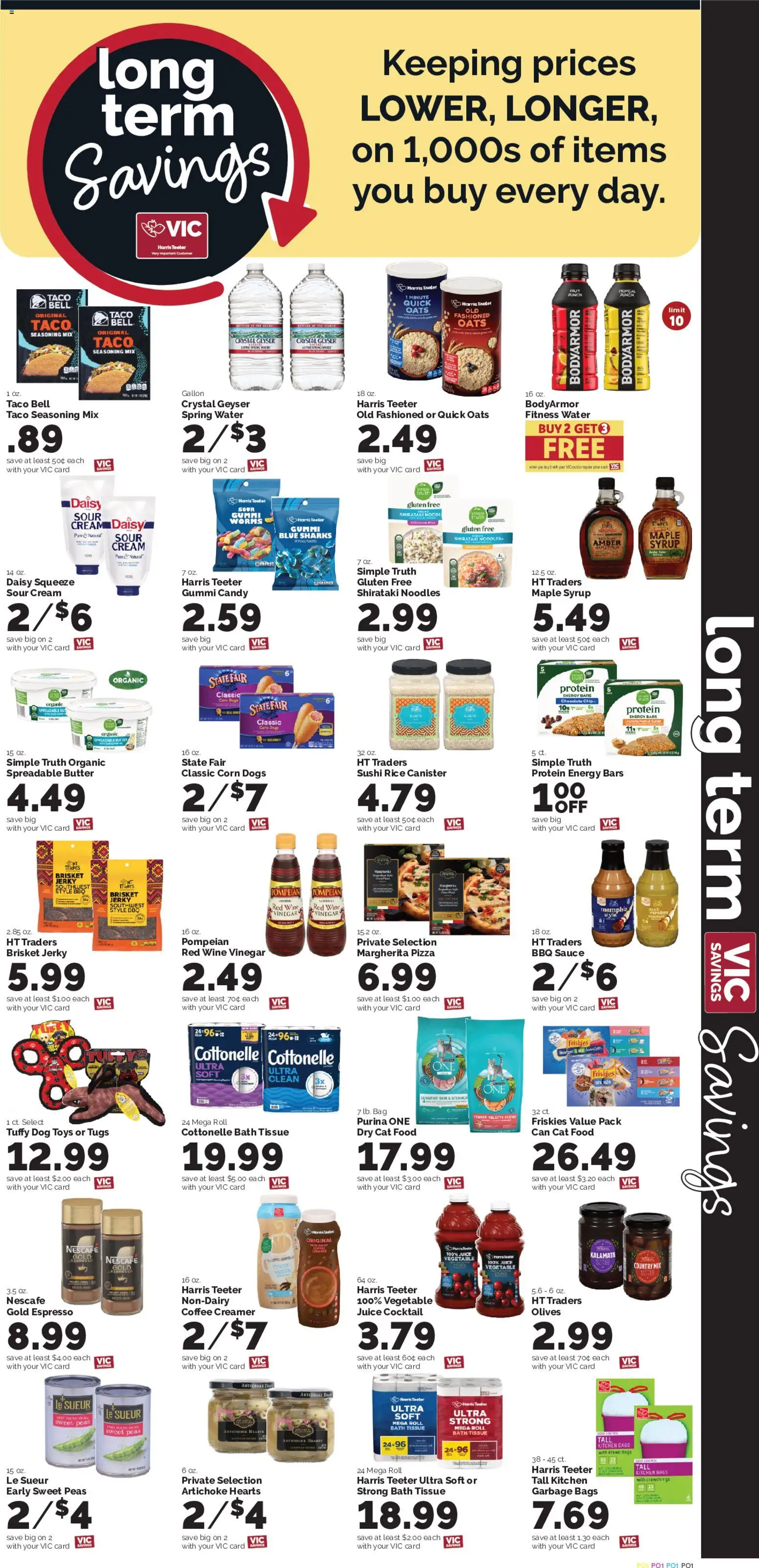 Harris Teeter Weekly Ad - valid from 09/16/2026 | Page: 8 | Products: Butter, Coffee, Chocolate, Wine