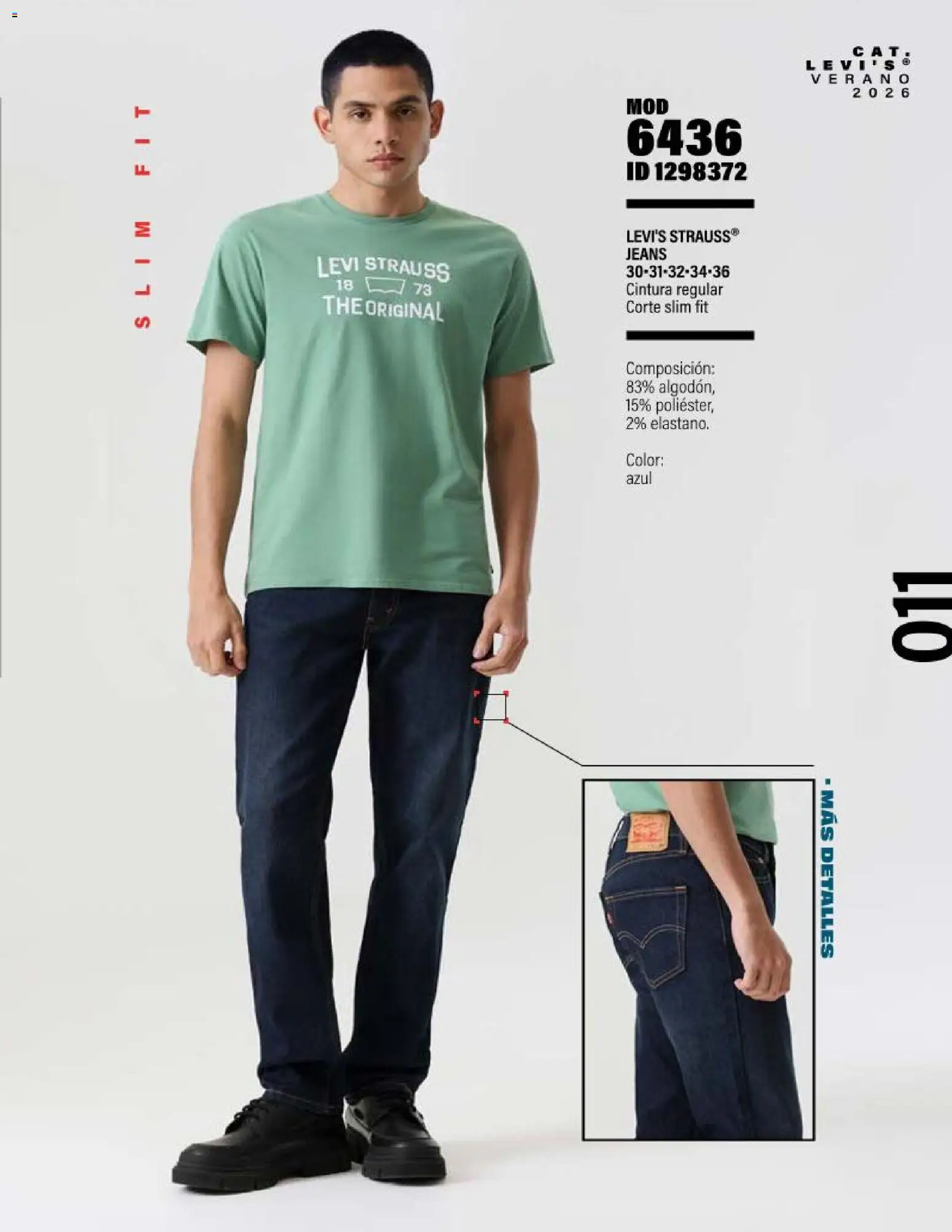 Nuevas ofertas de Price Shoes válidas en toda la República Mexicana desde el 11.06.2026. ¡Encuentra las mejores ofertas en Price Shoes catálogo Live in Levi's! | Página: 11