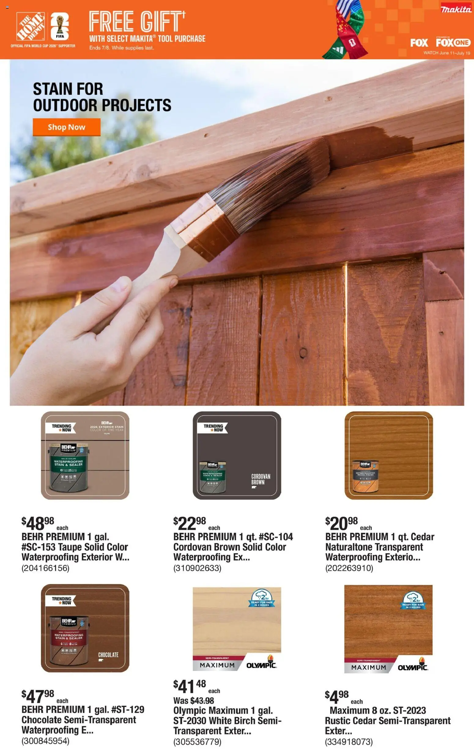 Home Depot Weekly Ad - valid from 28.05.2026 | Page: 7 | Products: Chocolate, Watch