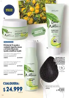 Oriflame catálogo 07 -  Vista previa de la revista de la tienda Oriflame valido desde el 09.05.2026 | Página: 120 | Productos: Té, Esponja, Limón, Toner