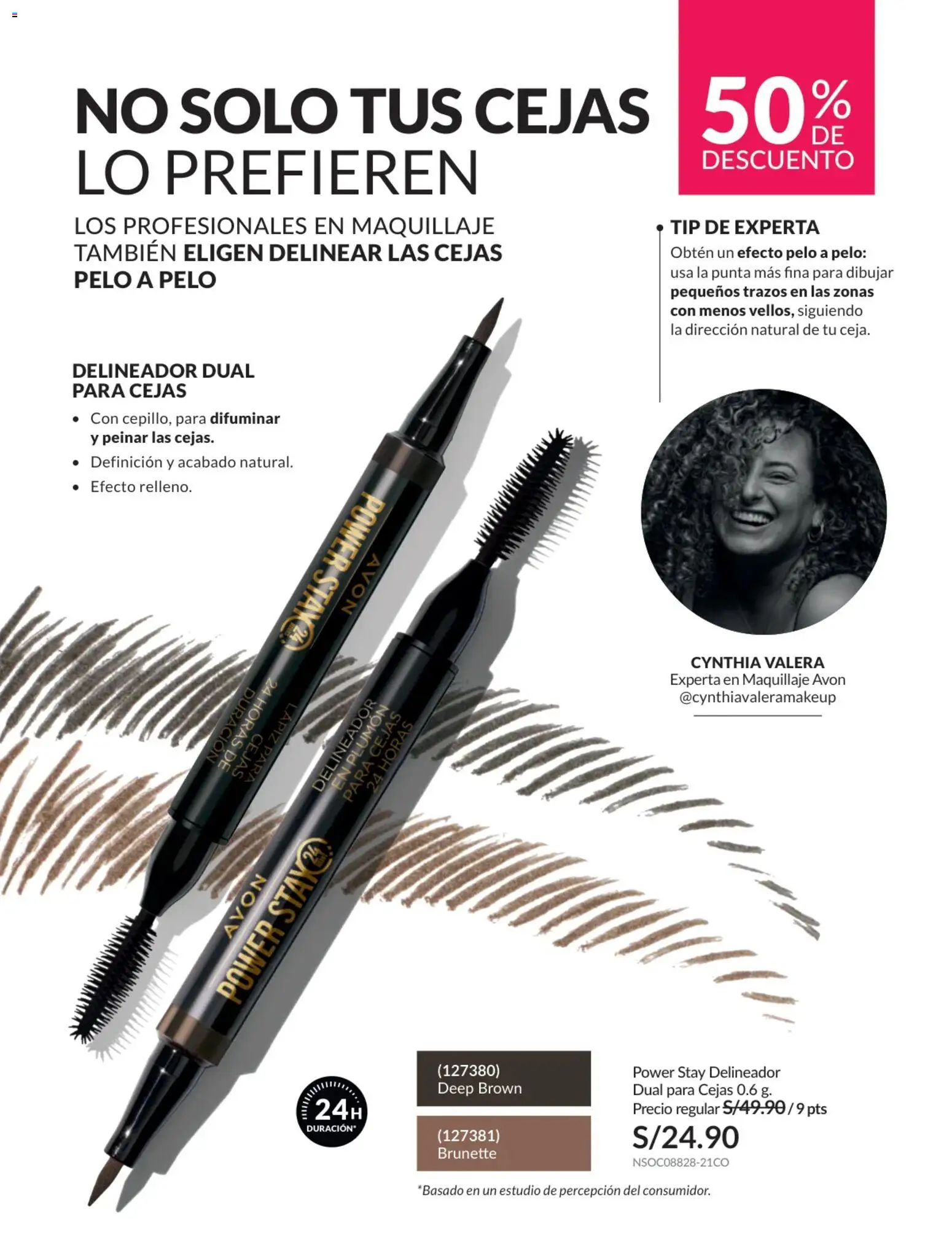 Catálogo Avon válido desde 17.06.2026 | Página: 21 | Productos: Delineador, Maquillaje
