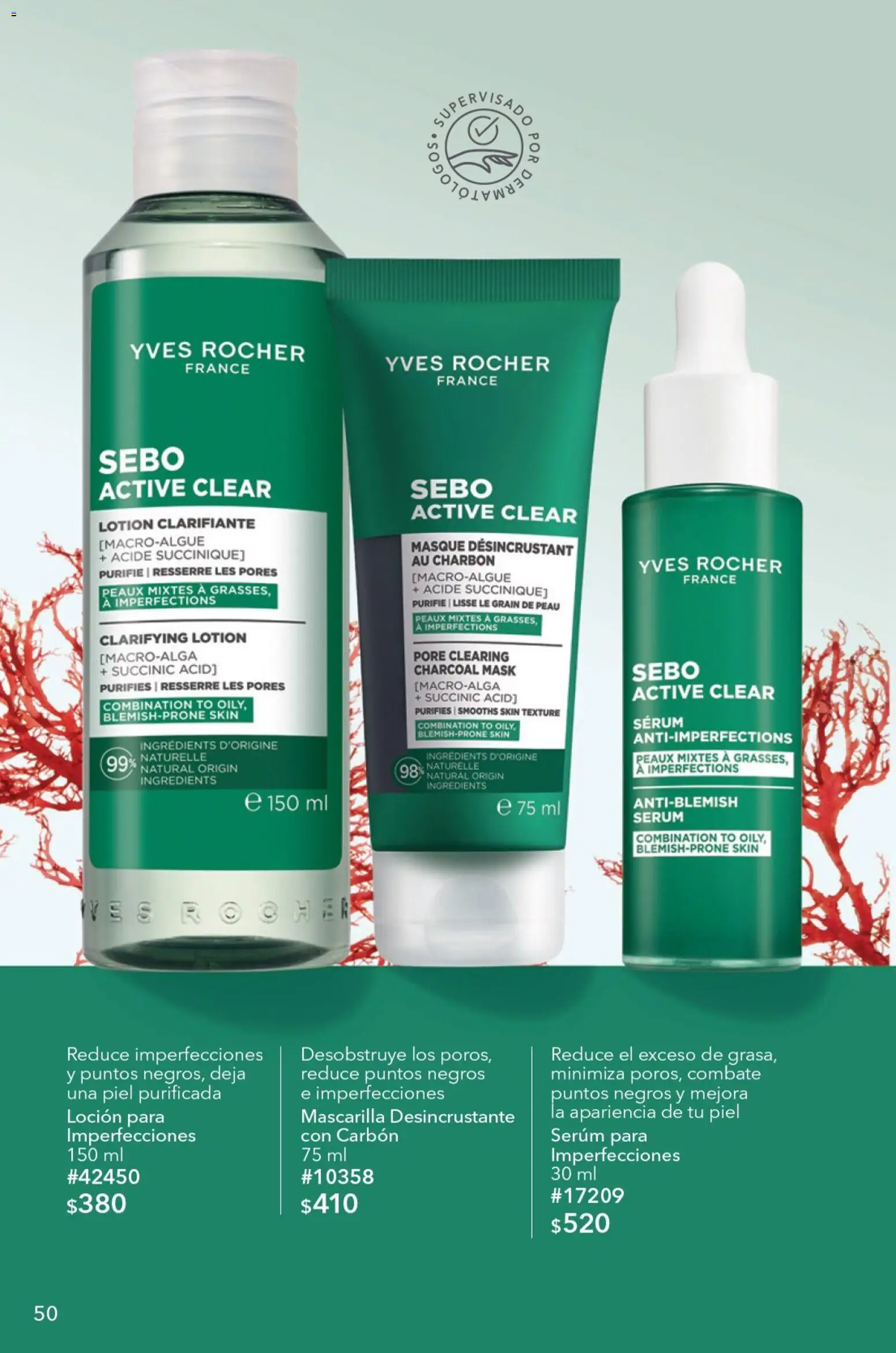 Nuevas ofertas de Yves Rocher válidas en toda la República Mexicana desde el 15/09/2026. ¡Encuentra las mejores ofertas en Yves Rocher campaña 13 2026! | Página: 52