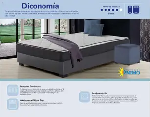 Vista previa de Muebles Dico catálogo Colchones, nuevo folleto de la tienda, válido en México a partir del 01/05/2026 | Página: 16 | Productos: Colchoneta, Top, Malla, Acolchado