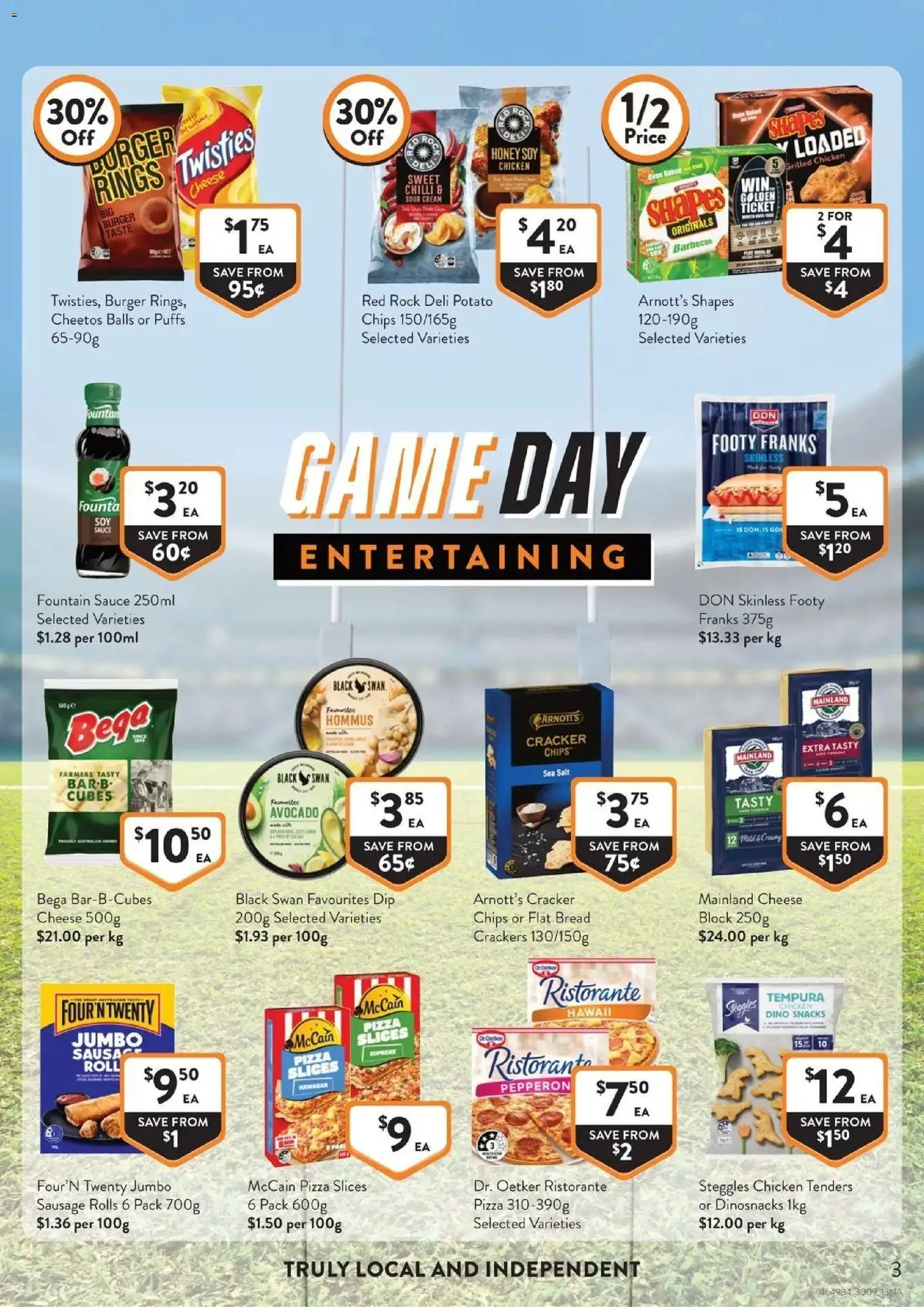 Foodworks catalogue Local NSW - 30/09/2026 > weekly / monthly specials | Page: 3 | Products: Cheese, Avocado, Fountain, Oven