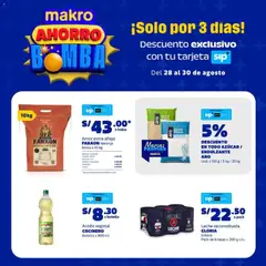 Vista previa de folleto Catálogo Makro - Volante SIP FDS de la Makro válido desde 28/08/2026