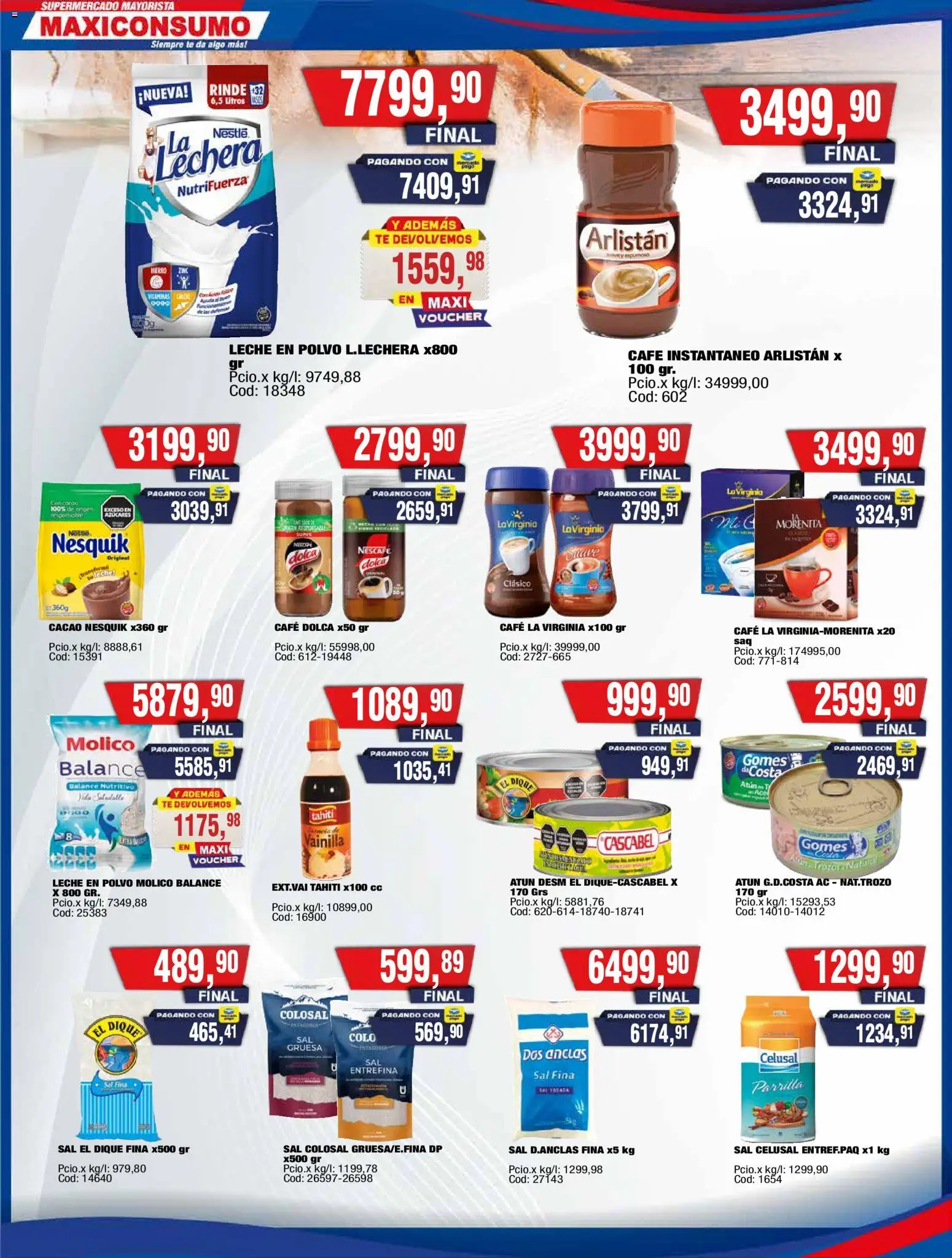 Maxiconsumo ofertas │ válido desde el 11.05.2026 | Página: 6 | Productos: Parrilla, Café, Té, Cacao