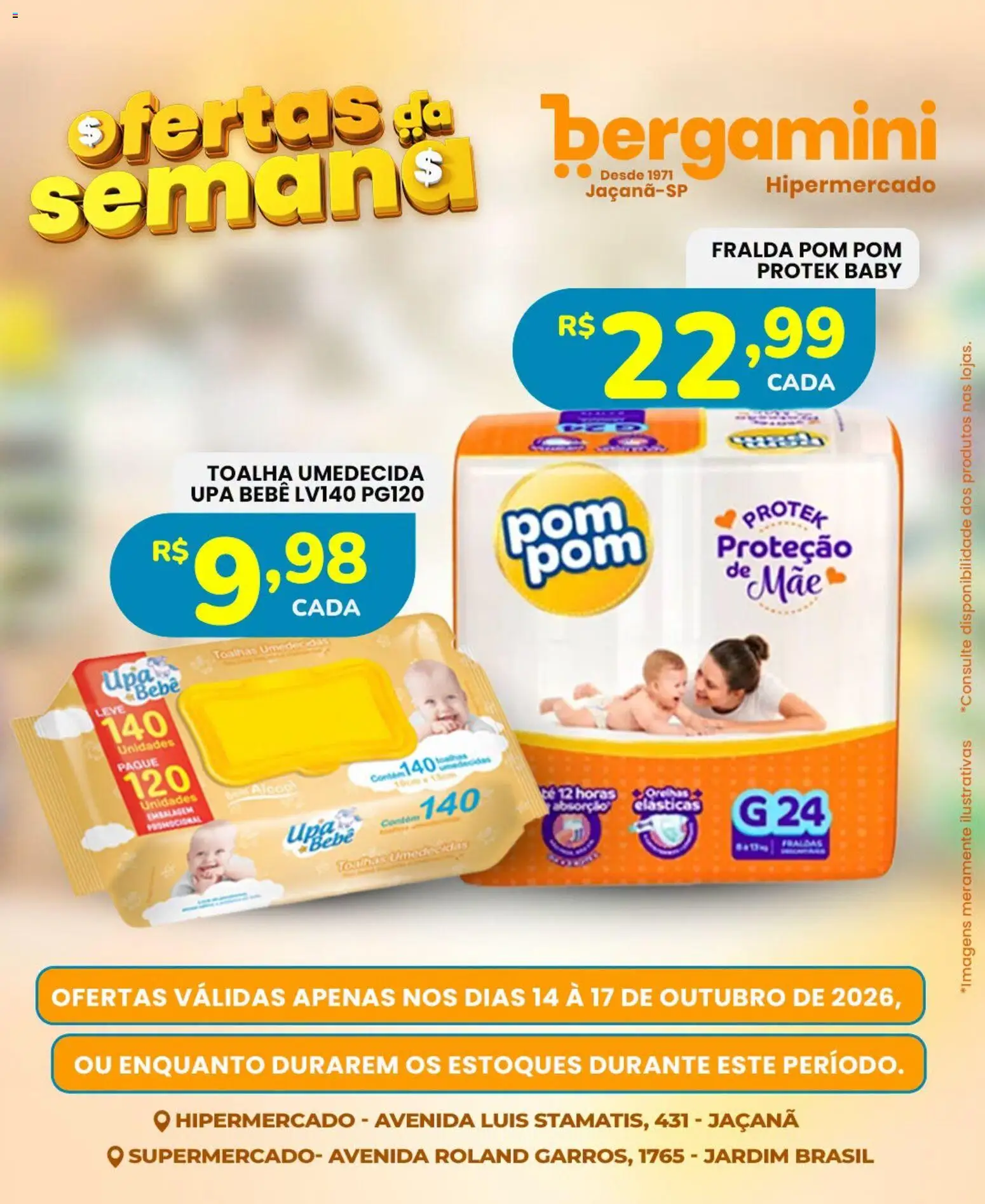 Supermercado Bergamini Folheto - válido de 14/10/2026 | Página: 8