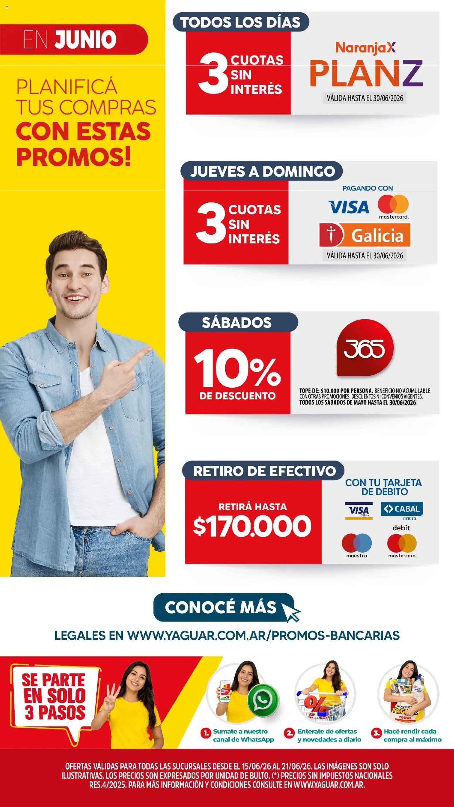Yaguar - Aliados de tu bolsillo Parque Chacabuco │ válido desde el 15.06.2026 | Página: 6