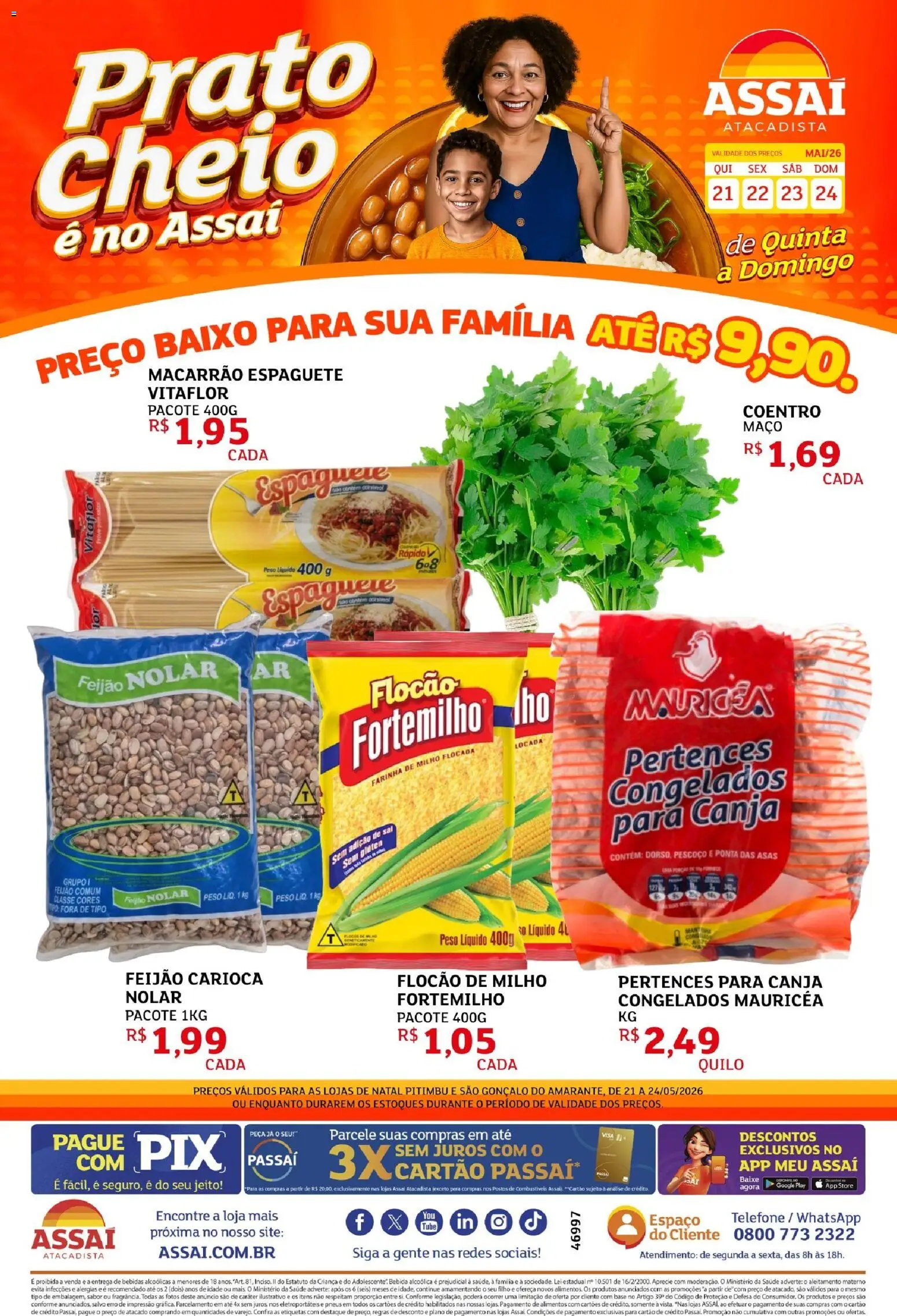 Assaí Atacadista Folheto - válido de 25/06/2026 | Página: 1