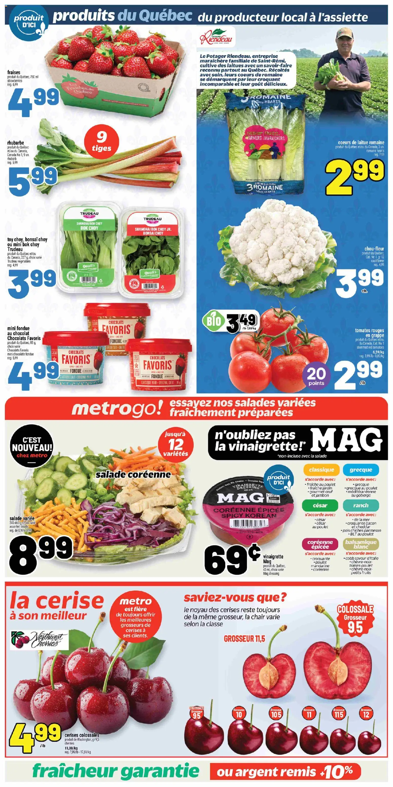 Metro flyer valid from Jun 25, 2026 | Page: 6 | Products: Strawberries, Chair, Chocolate, Tomatoes