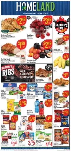 Preview of Homeland weekly ads valid from 17.06.2026