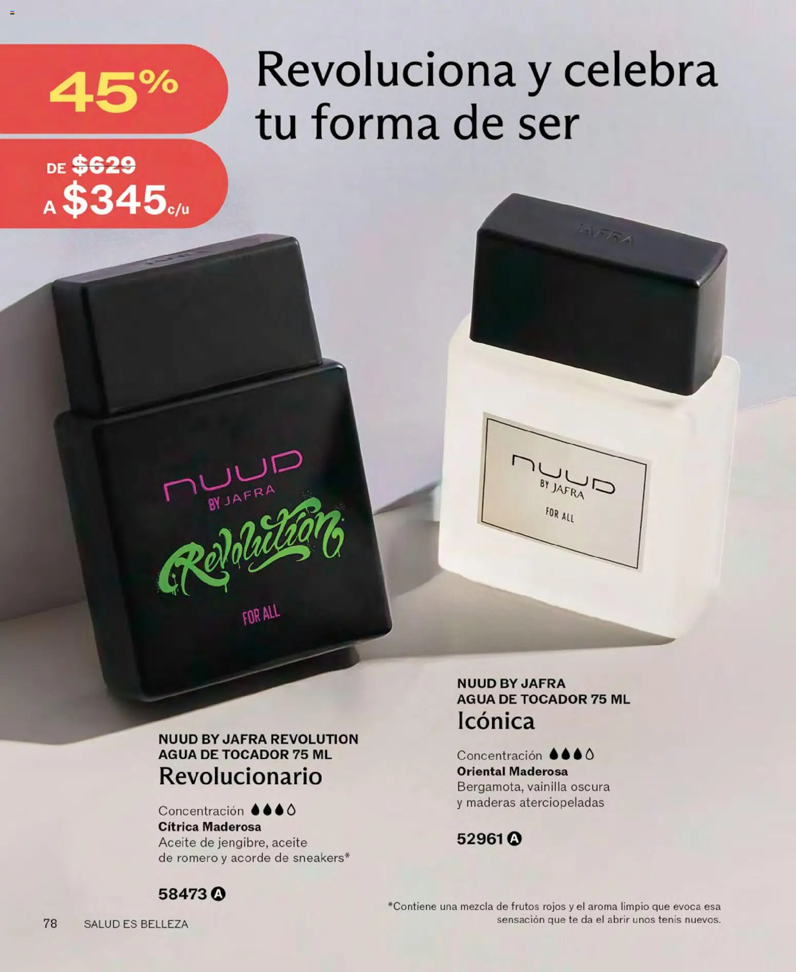 Nuevas ofertas de JAFRA válidas en toda la República Mexicana desde el 01/09/2026. ¡Encuentra las mejores ofertas en JAFRA catálogo! | Página: 78